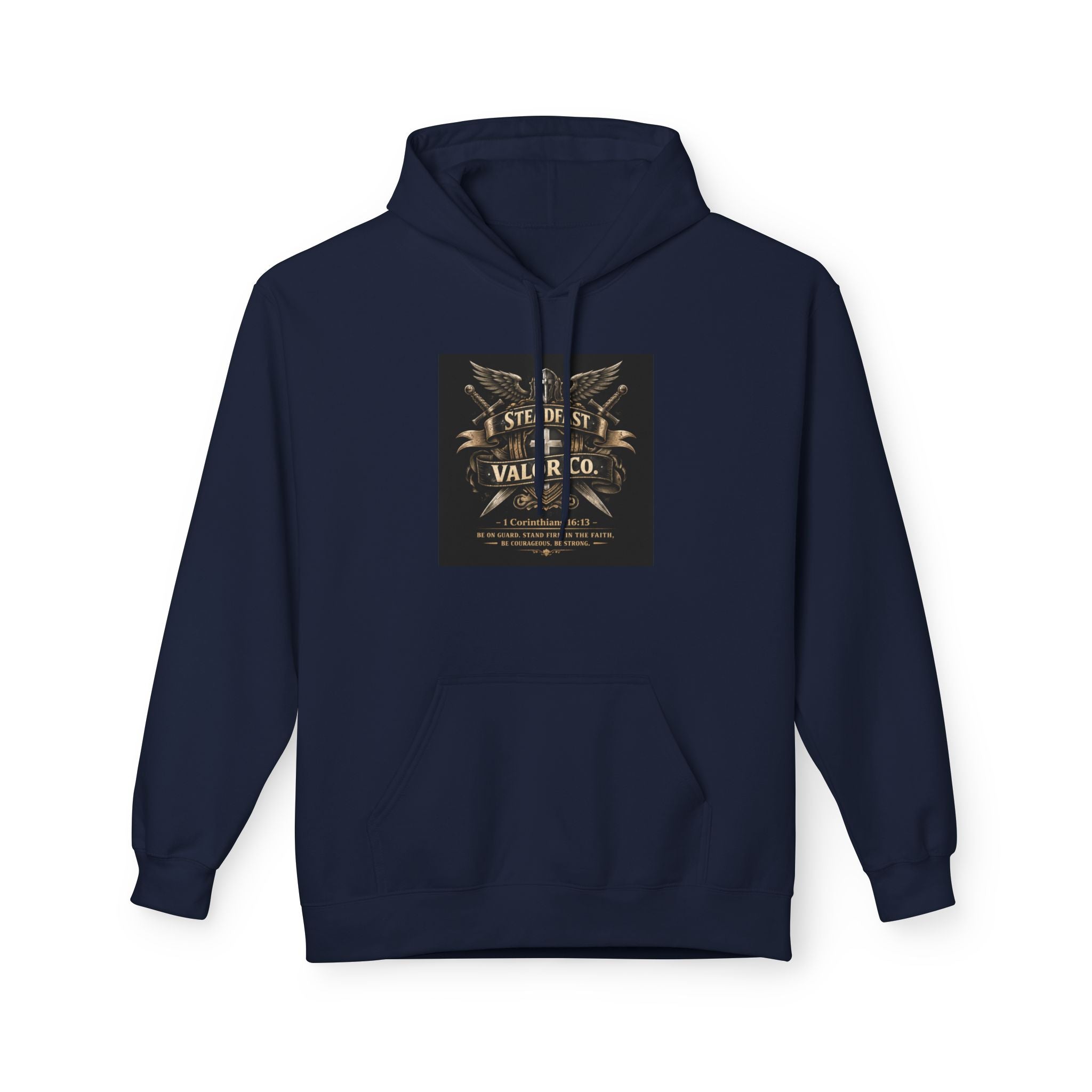 Christian Warrior Hoodie — "Stand Firm" Ephesians 6:12 Inspirational Gospel Hoodie