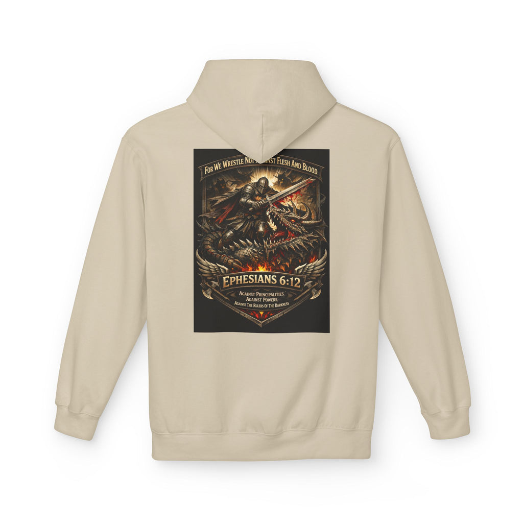 Christian Warrior Hoodie — "Stand Firm" Ephesians 6:12 Inspirational Gospel Hoodie