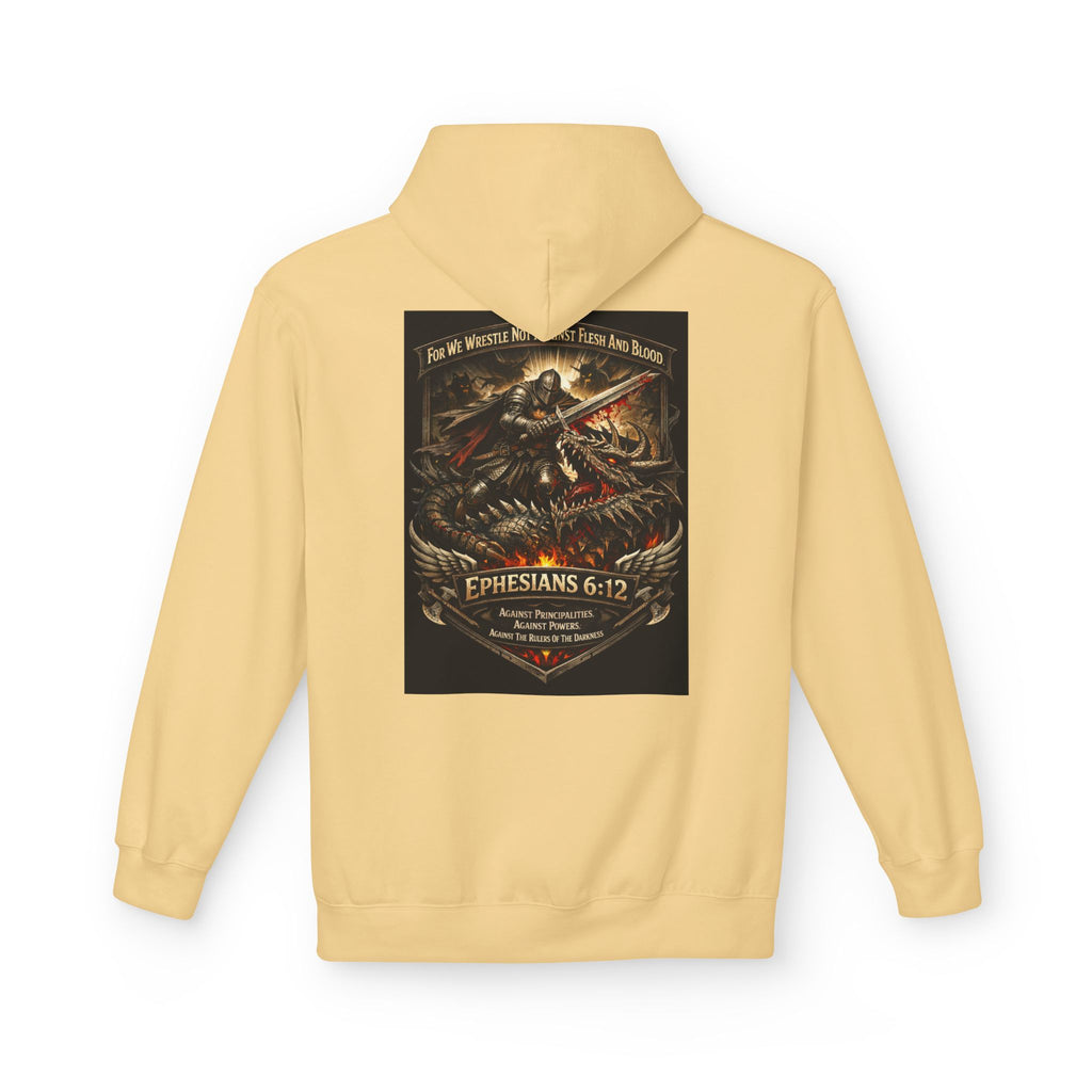 Christian Warrior Hoodie — "Stand Firm" Ephesians 6:12 Inspirational Gospel Hoodie