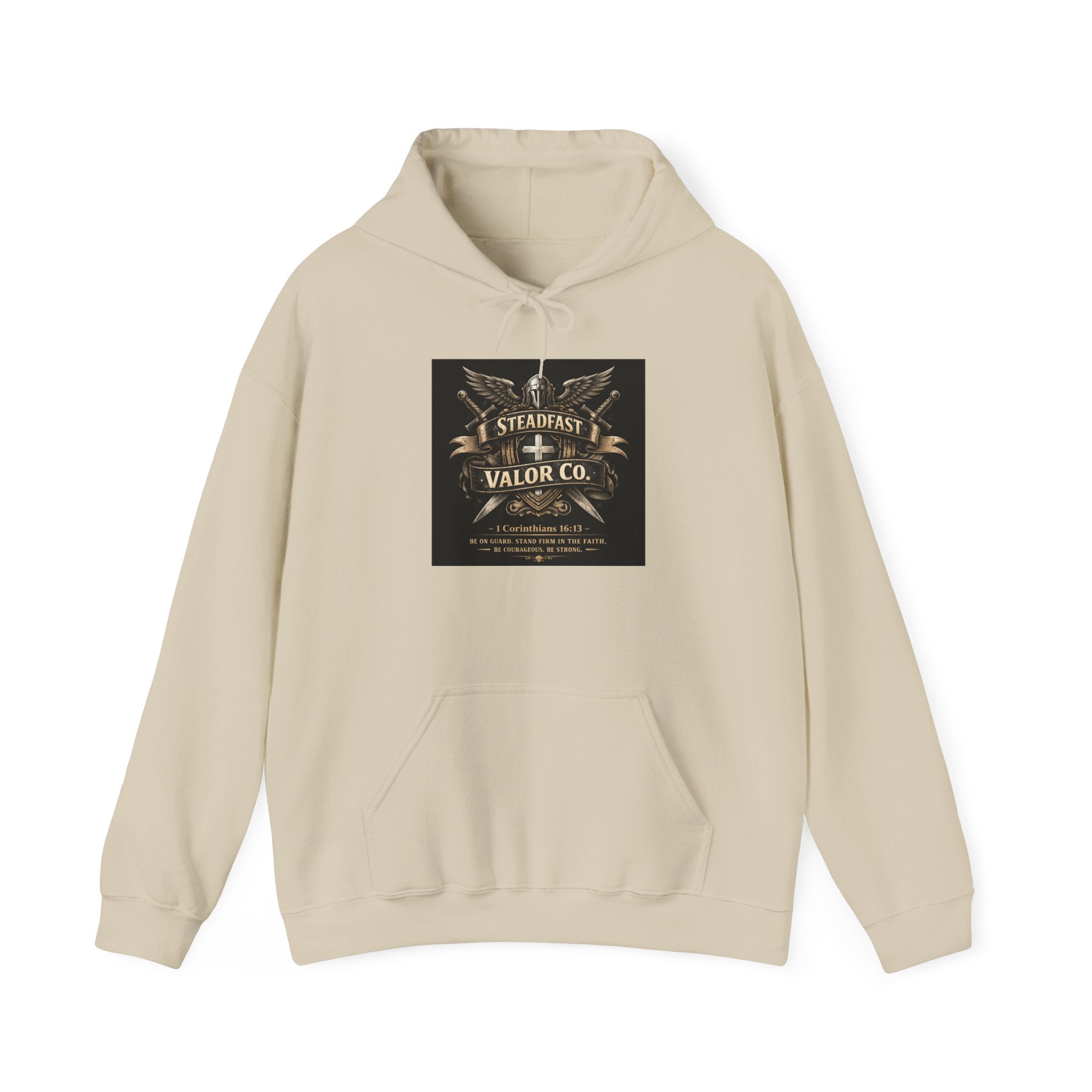 Steadfast Valor Co. Vintage Military Logo Hoodie
