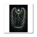Angel Wings ‘Fear Not Bro’ Decorative Magnet — Dark Fantasy Refrigerator Art