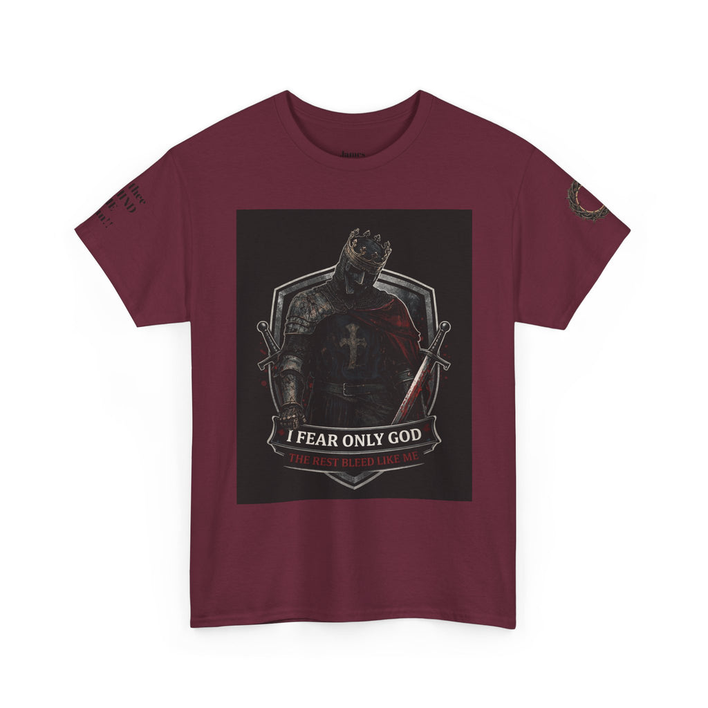 Fear Only God T-Shirt — Steadfast Valor Co. Knight Graphic Tee