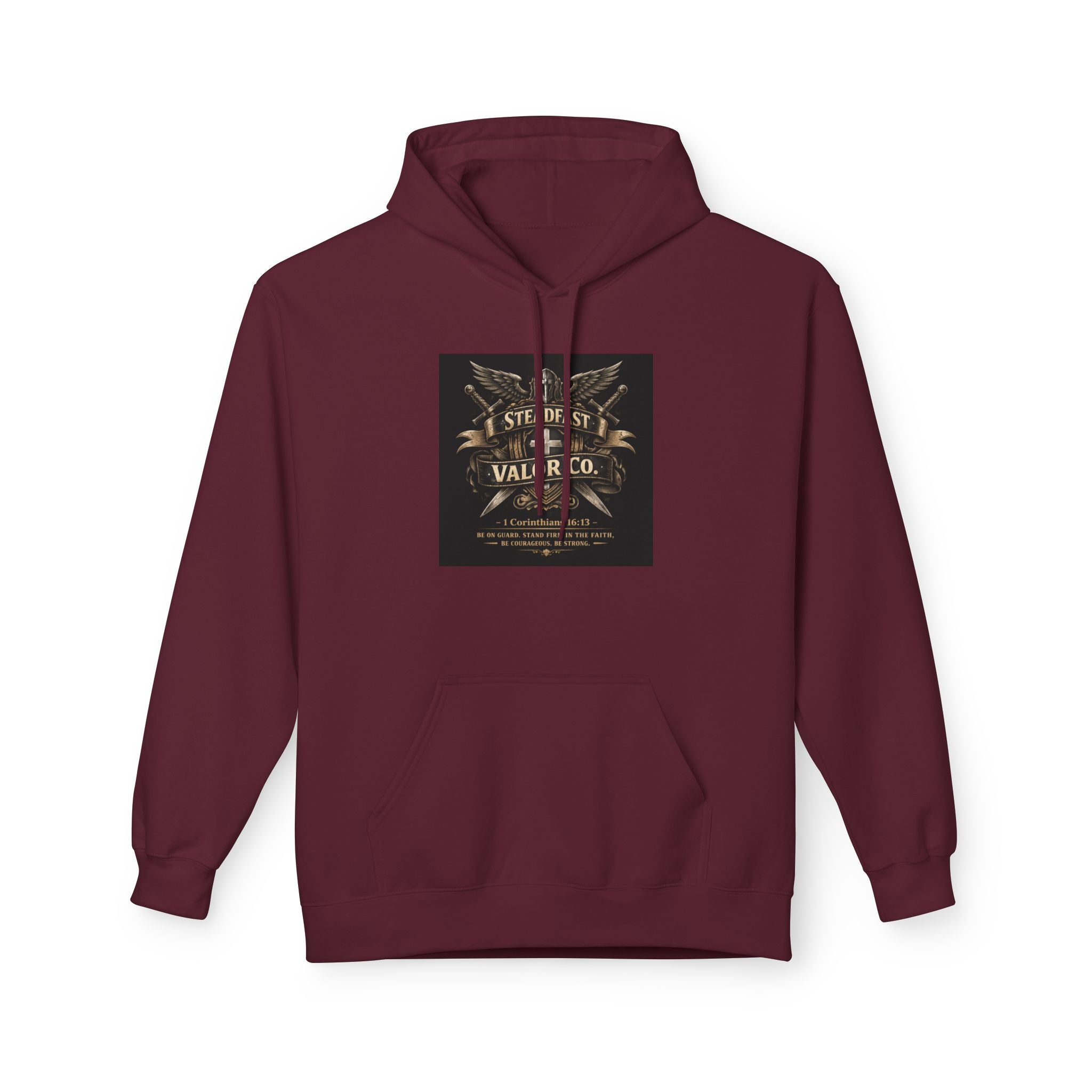 Christian Warrior Hoodie — "Stand Firm" Ephesians 6:12 Inspirational Gospel Hoodie