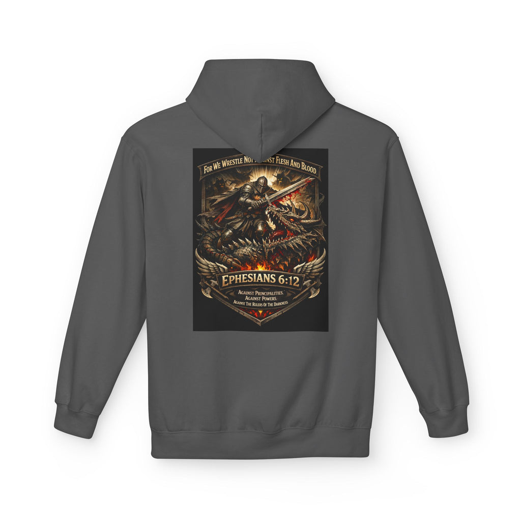 Christian Warrior Hoodie — "Stand Firm" Ephesians 6:12 Inspirational Gospel Hoodie