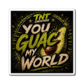 You Guac My World Magnet — Funny Avocado Fridge Magnet