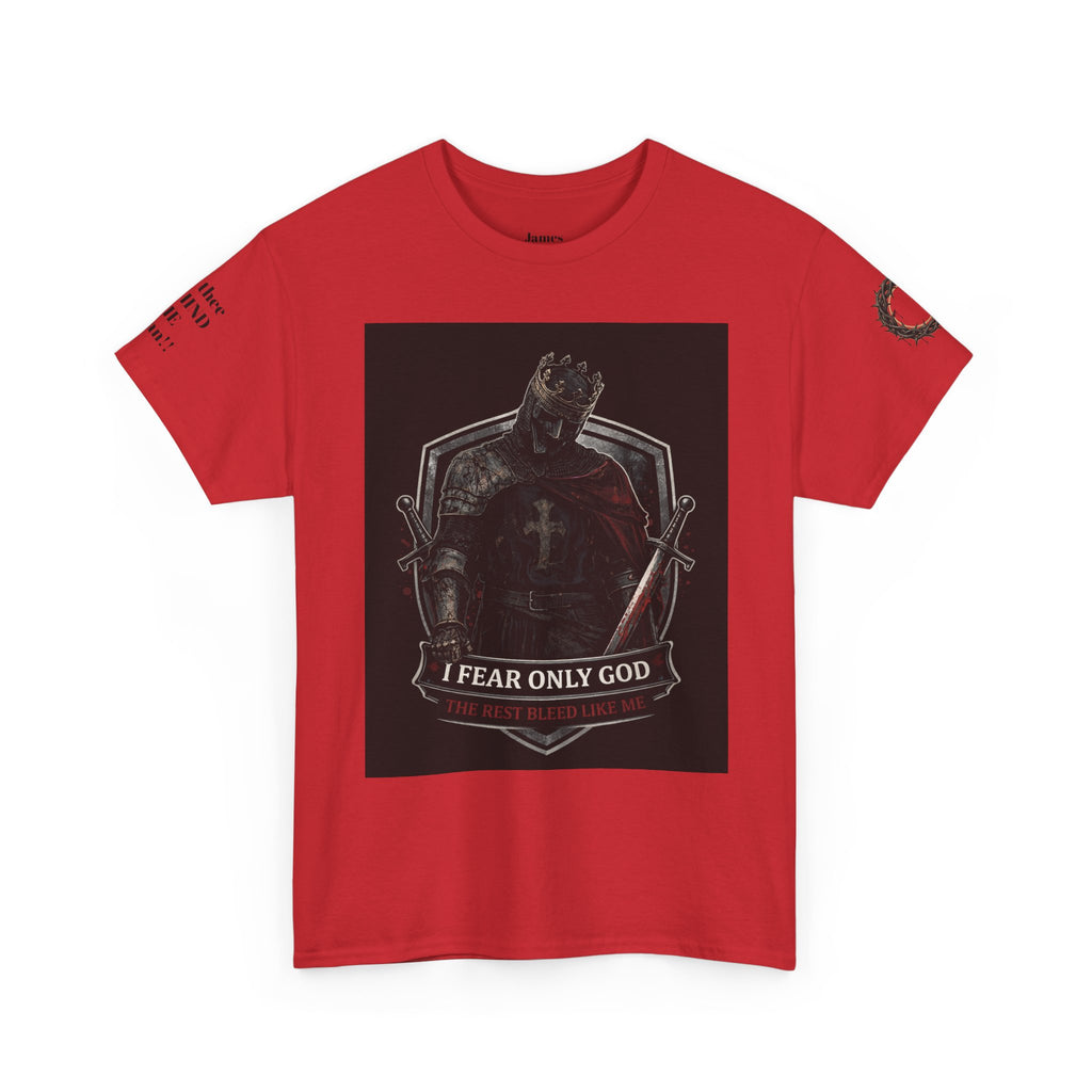 Fear Only God T-Shirt — Steadfast Valor Co. Knight Graphic Tee