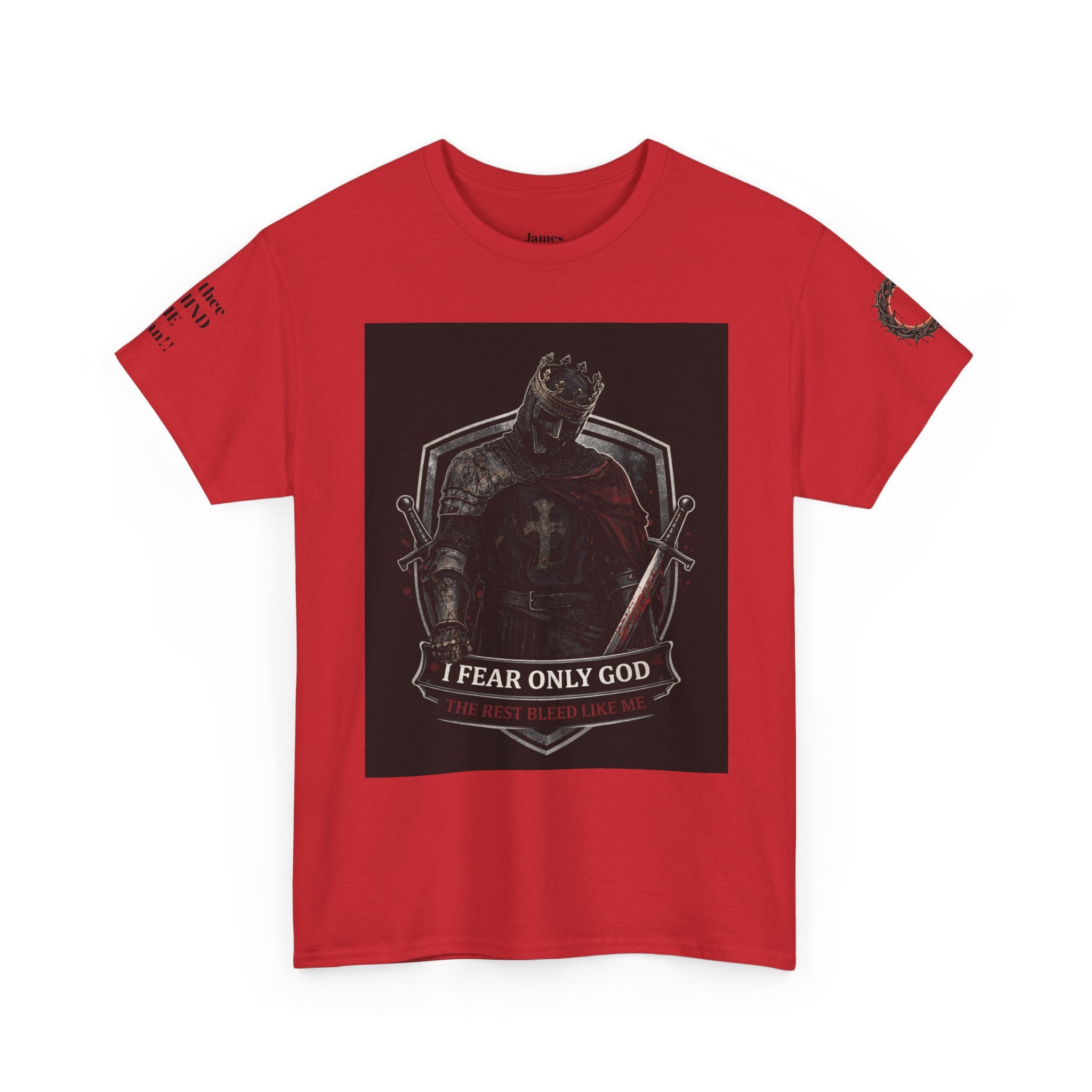 Fear Only God T-Shirt — Steadfast Valor Co. Knight Graphic Tee