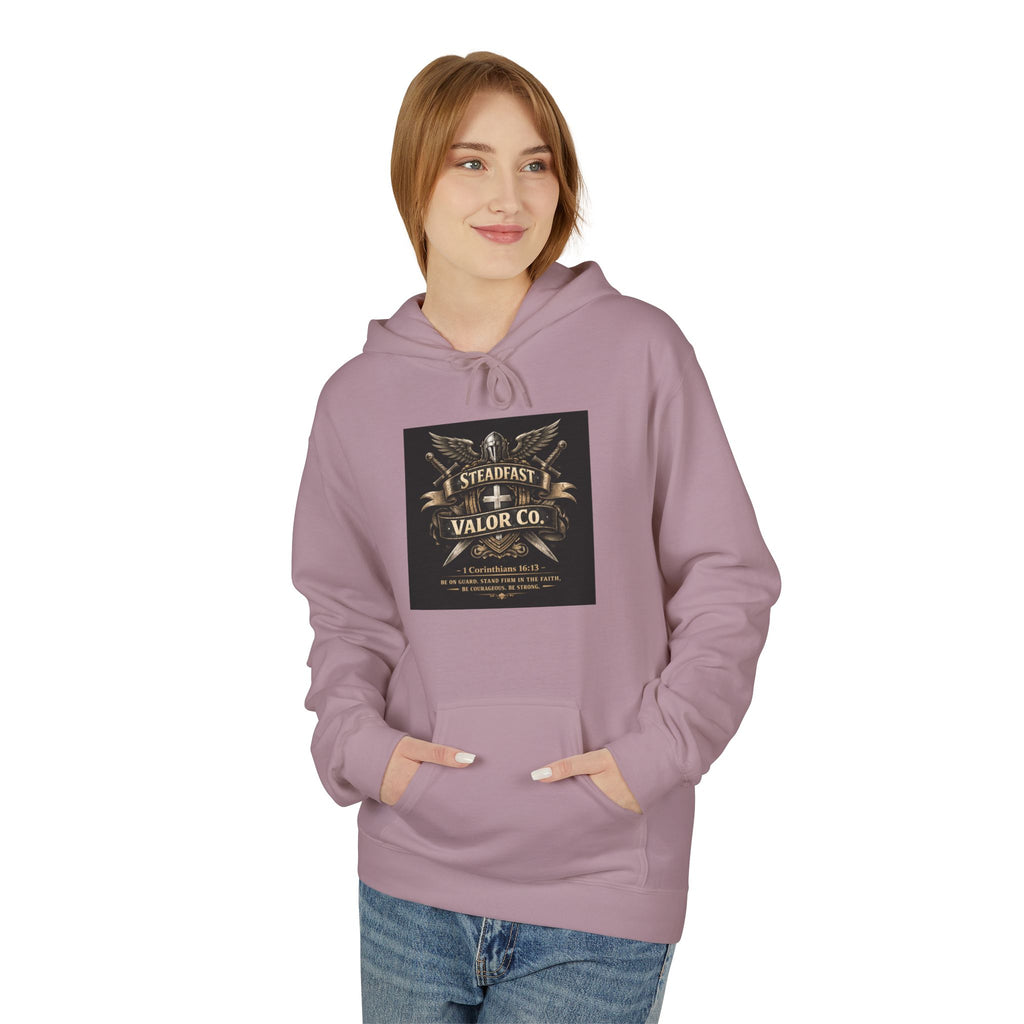 Christian Warrior Hoodie — "Stand Firm" Ephesians 6:12 Inspirational Gospel Hoodie