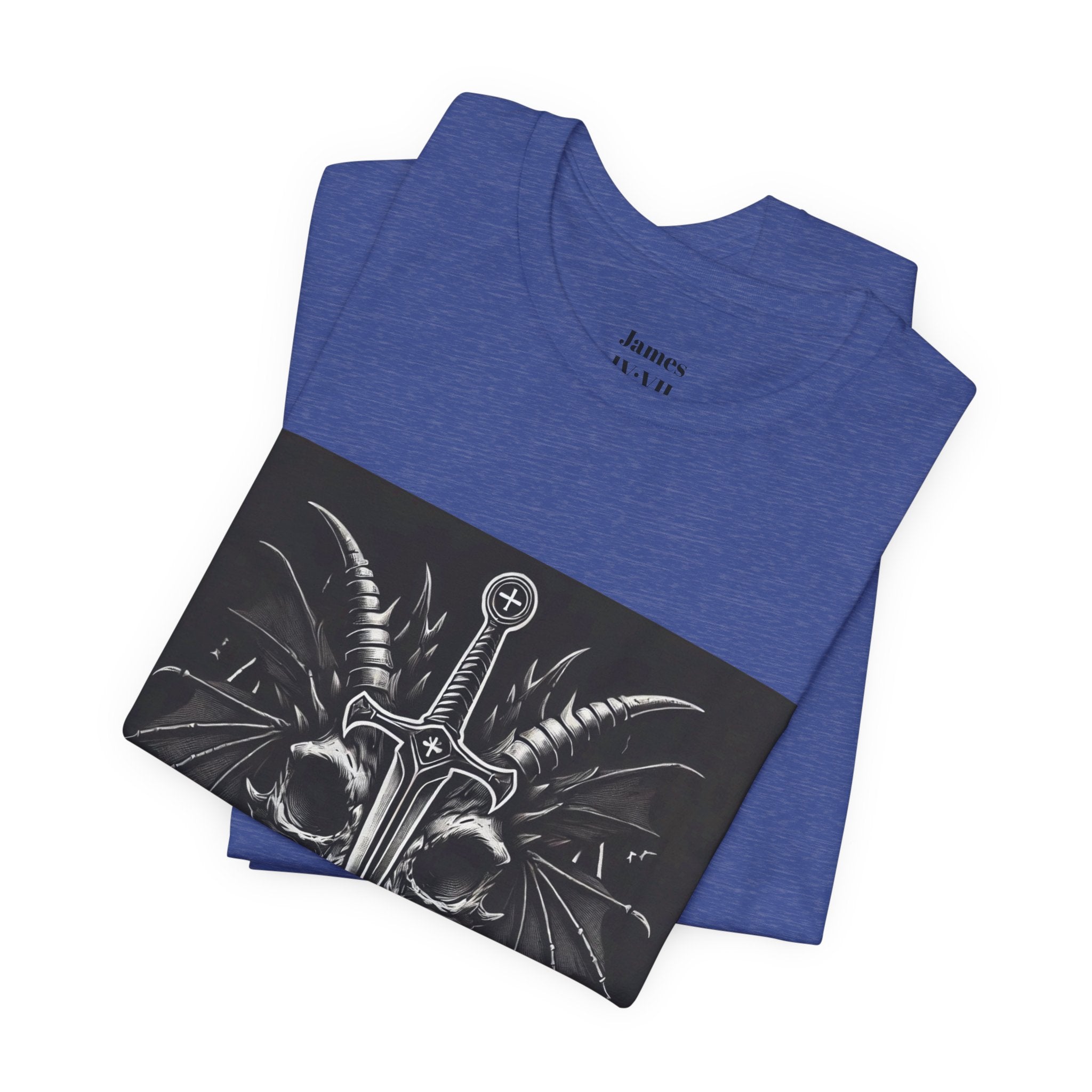 Defying Darkness Tee — "Aut Vincere, Aut Mori" Graphic T-Shirt