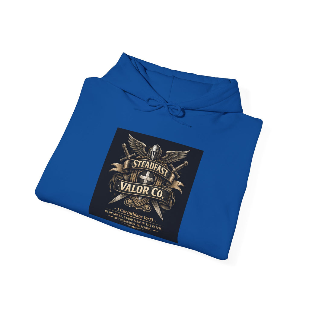 Steadfast Valor Co. Vintage Military Logo Hoodie