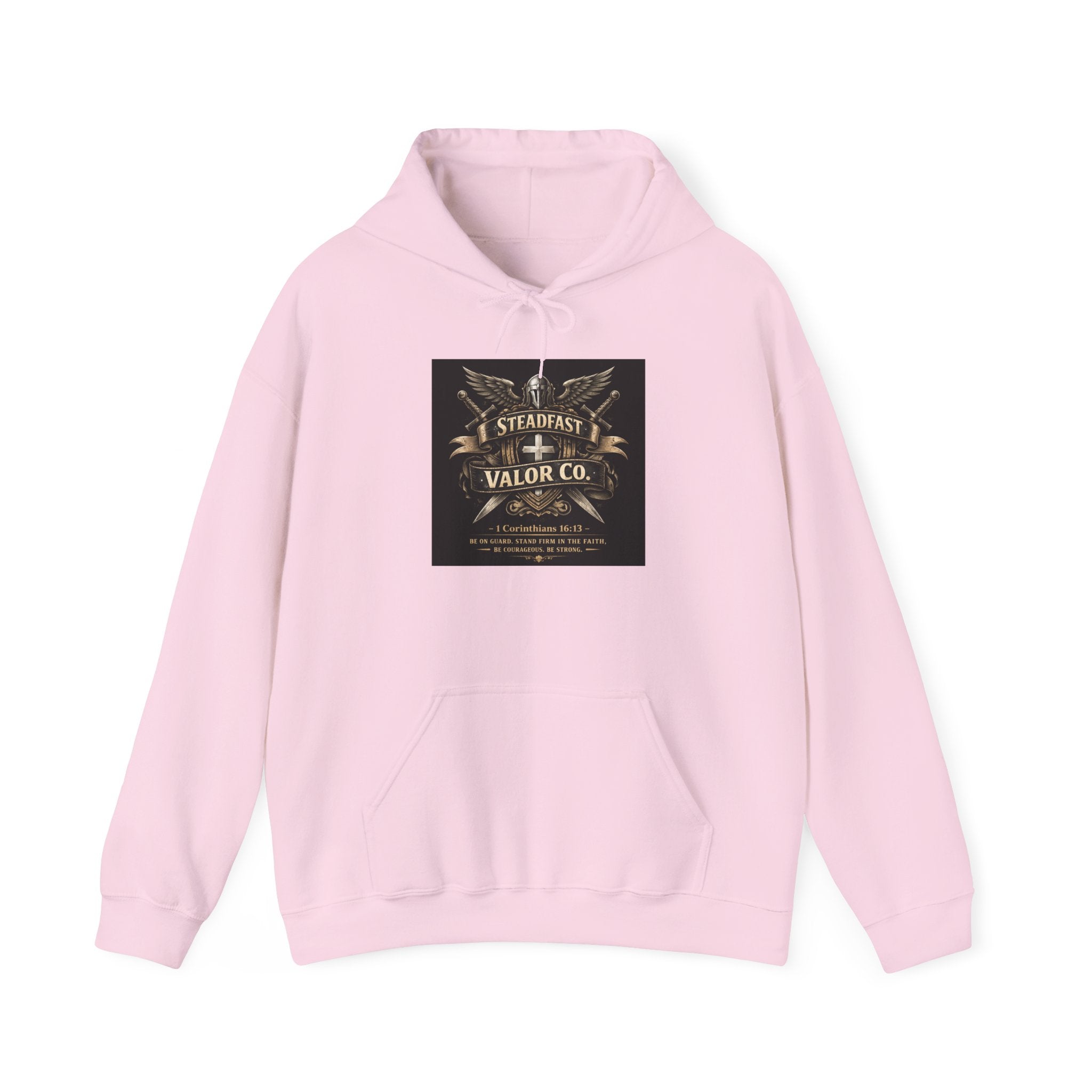 Steadfast Valor Co. Vintage Military Logo Hoodie