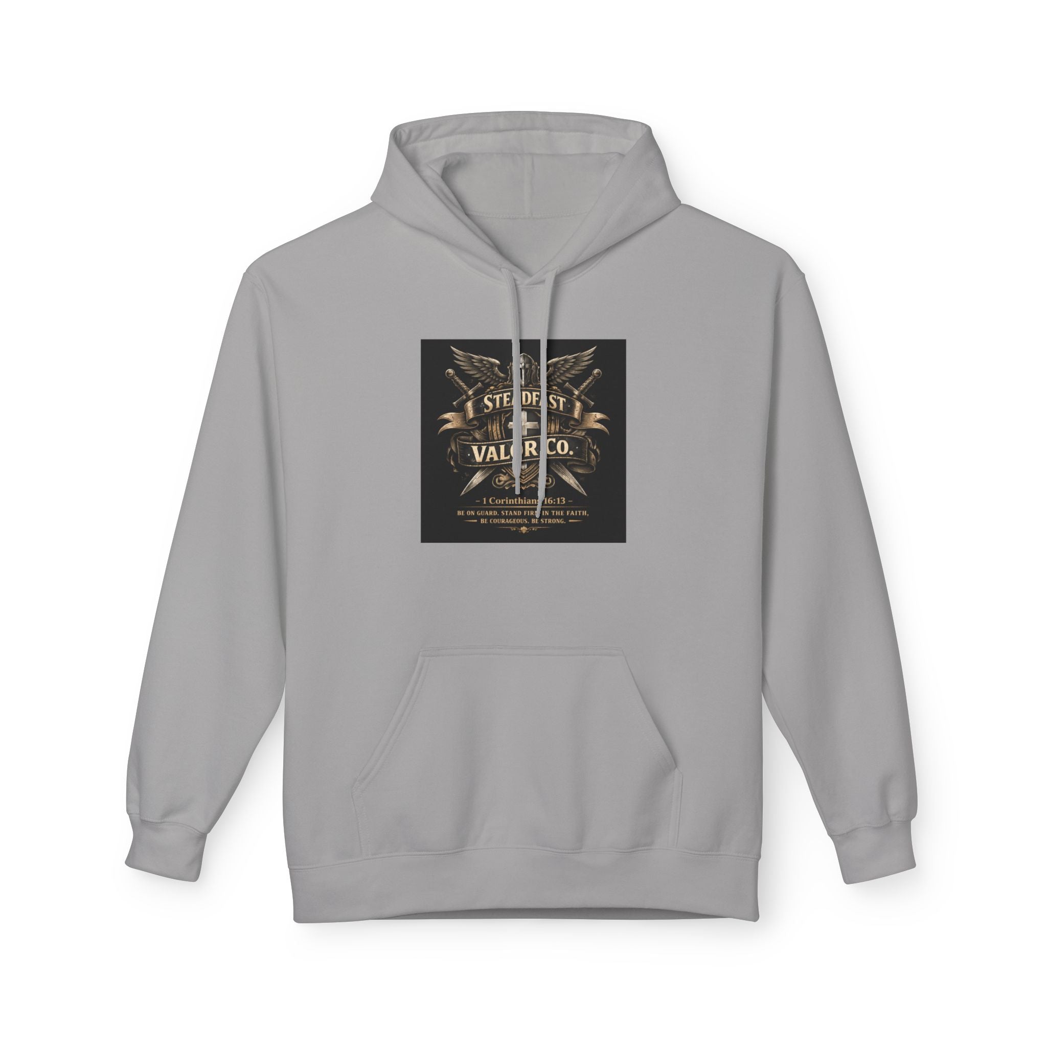 Christian Warrior Hoodie — "Stand Firm" Ephesians 6:12 Inspirational Gospel Hoodie