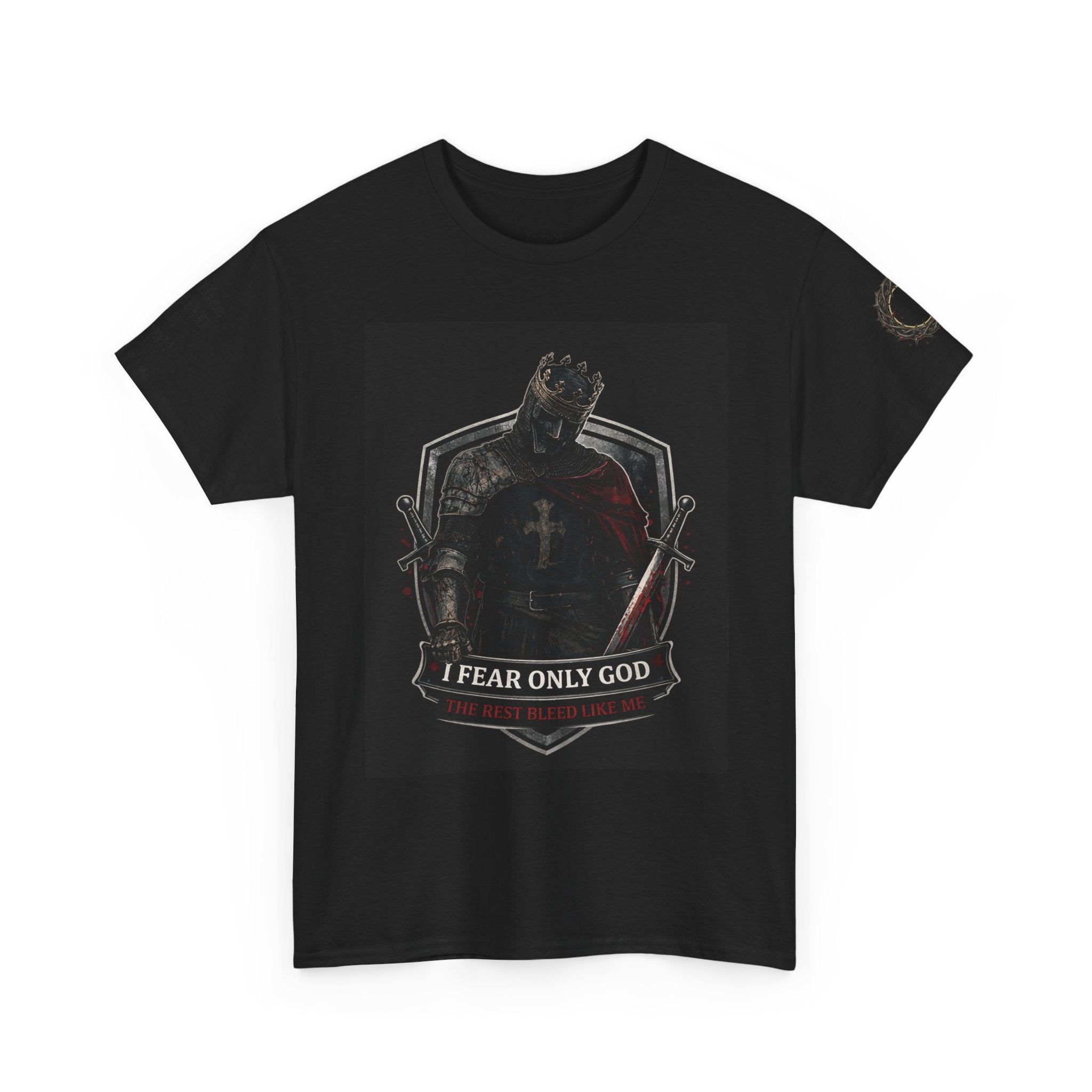 Fear Only God T-Shirt — Steadfast Valor Co. Knight Graphic Tee