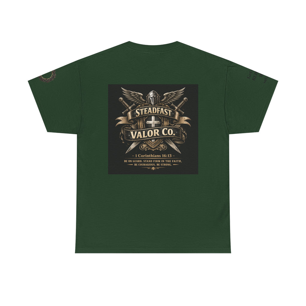 Fear Only God T-Shirt — Steadfast Valor Co. Knight Graphic Tee