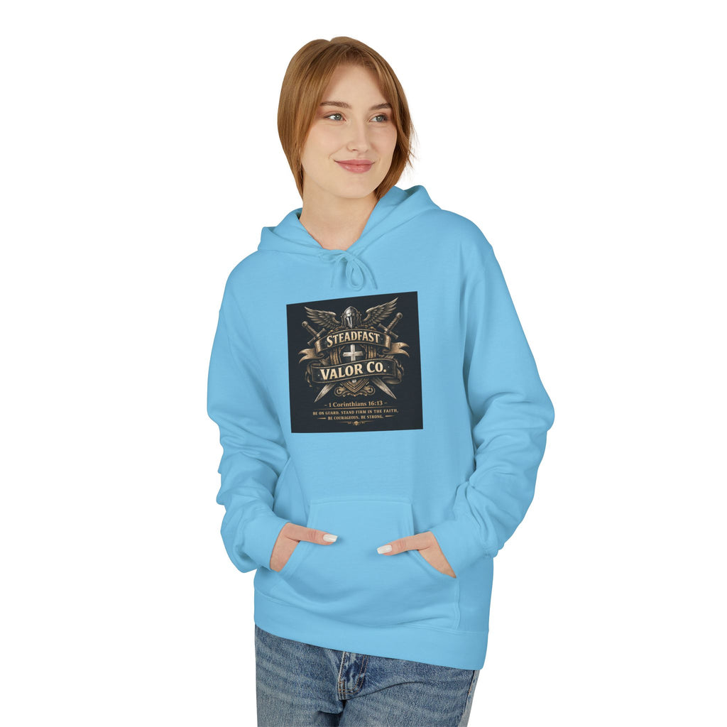 Christian Warrior Hoodie — "Stand Firm" Ephesians 6:12 Inspirational Gospel Hoodie