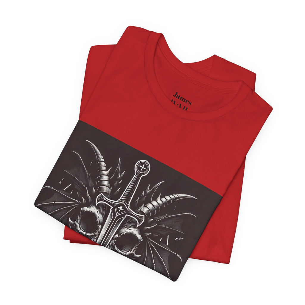 Defying Darkness Tee — "Aut Vincere, Aut Mori" Graphic T-Shirt