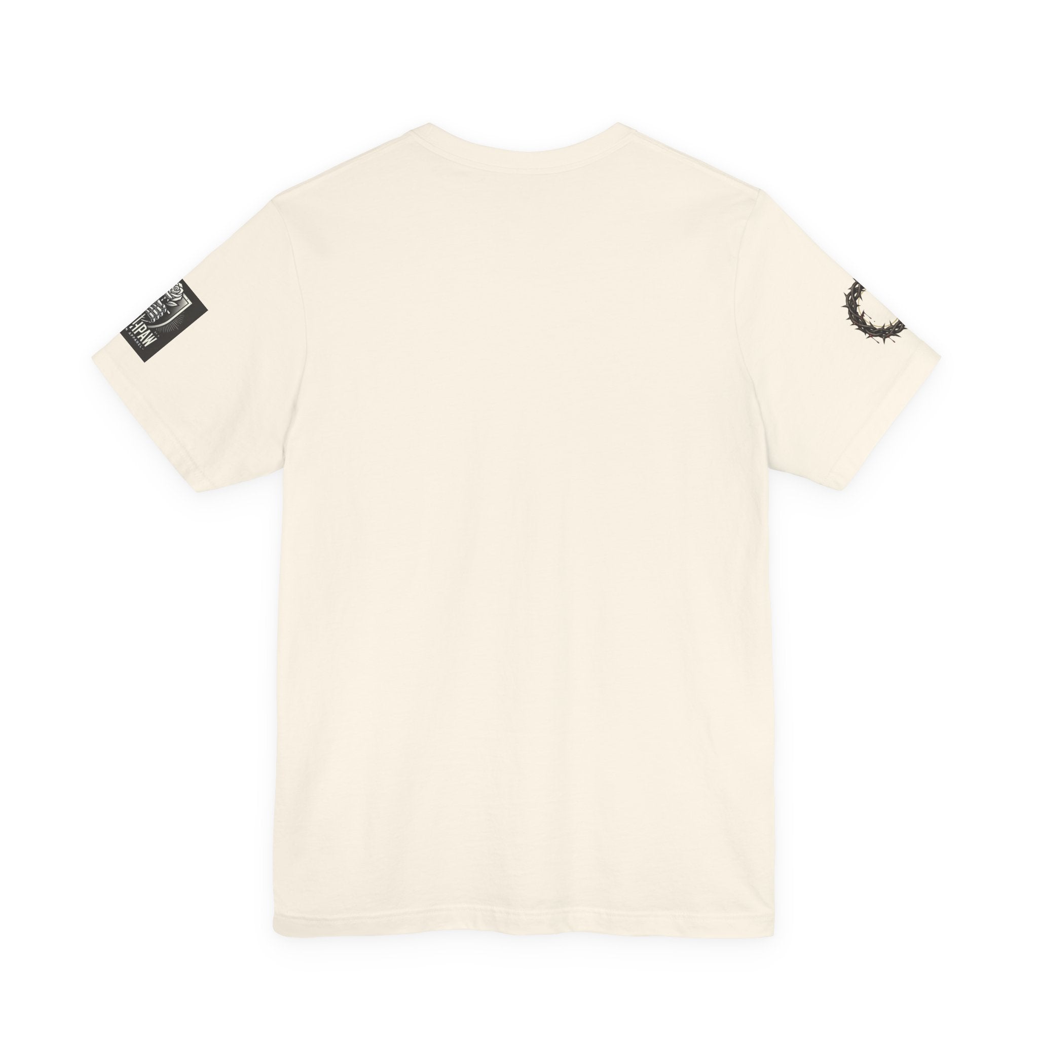 Do Not Fear the Darkness Graphic Tee — 'James IV:VII' Hooded Figure Shirt