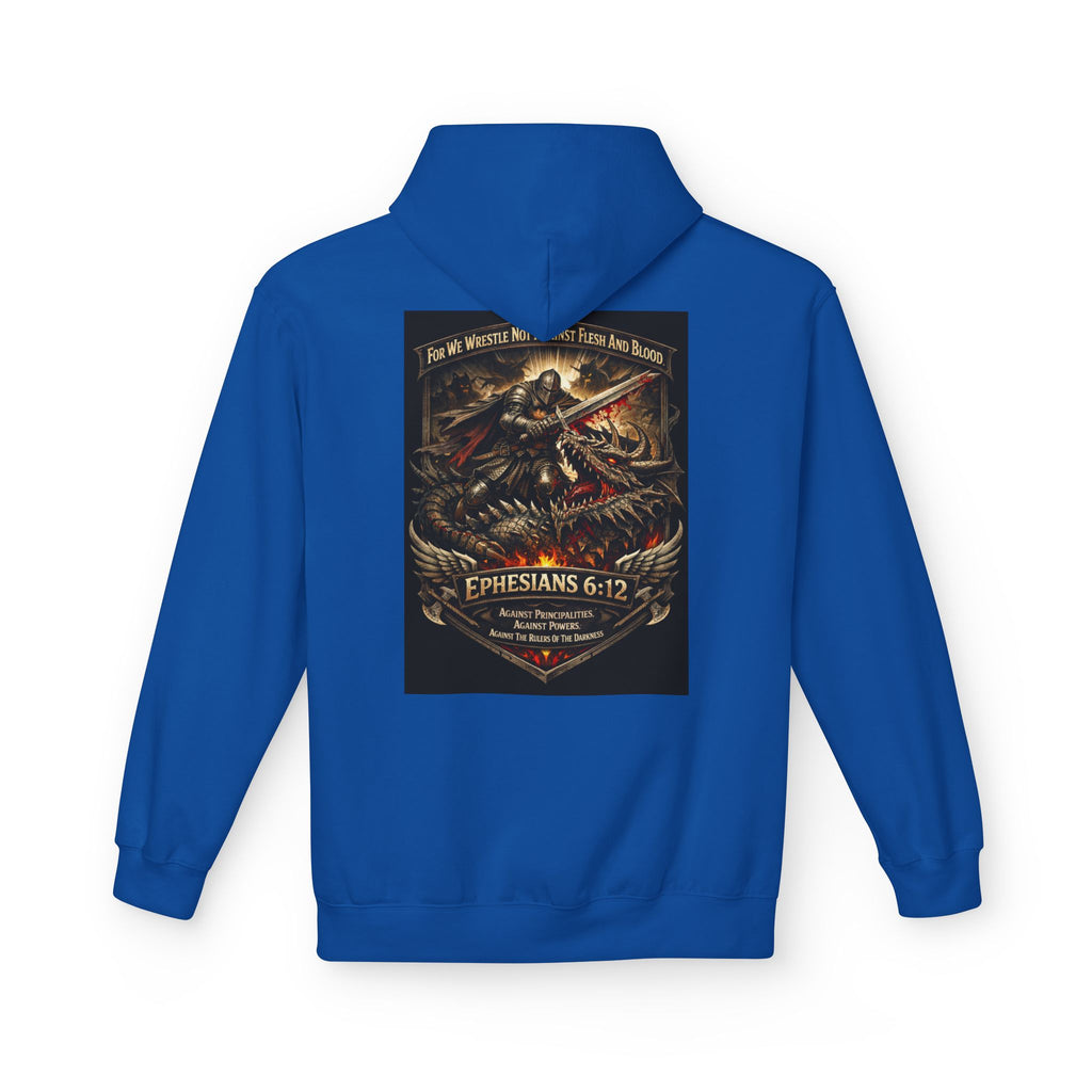 Christian Warrior Hoodie — "Stand Firm" Ephesians 6:12 Inspirational Gospel Hoodie