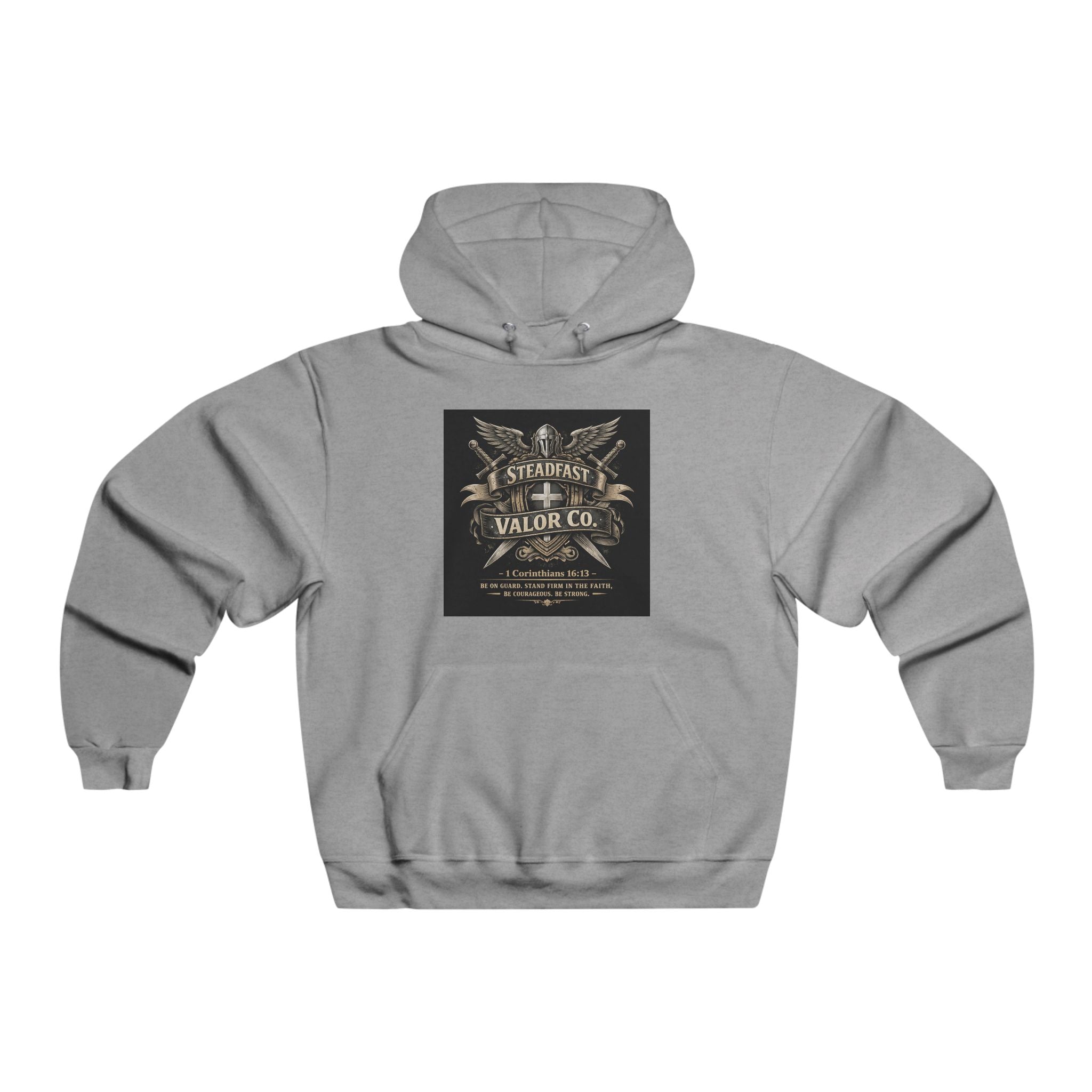 Psalm Warrior Hoodie — "Come Get Psalm!!!" Christian Knight Graphic Sweatshirt