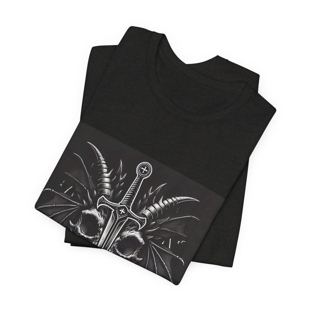 Defying Darkness Tee — "Aut Vincere, Aut Mori" Graphic T-Shirt