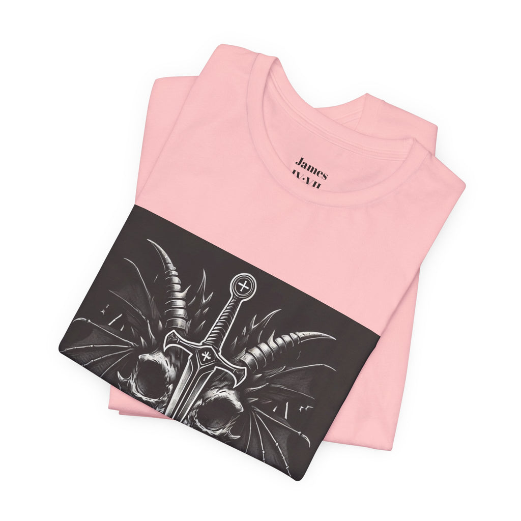 Defying Darkness Tee — "Aut Vincere, Aut Mori" Graphic T-Shirt