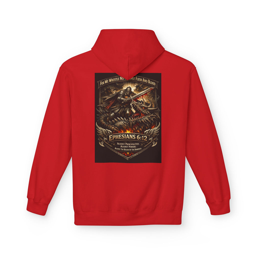 Christian Warrior Hoodie — "Stand Firm" Ephesians 6:12 Inspirational Gospel Hoodie