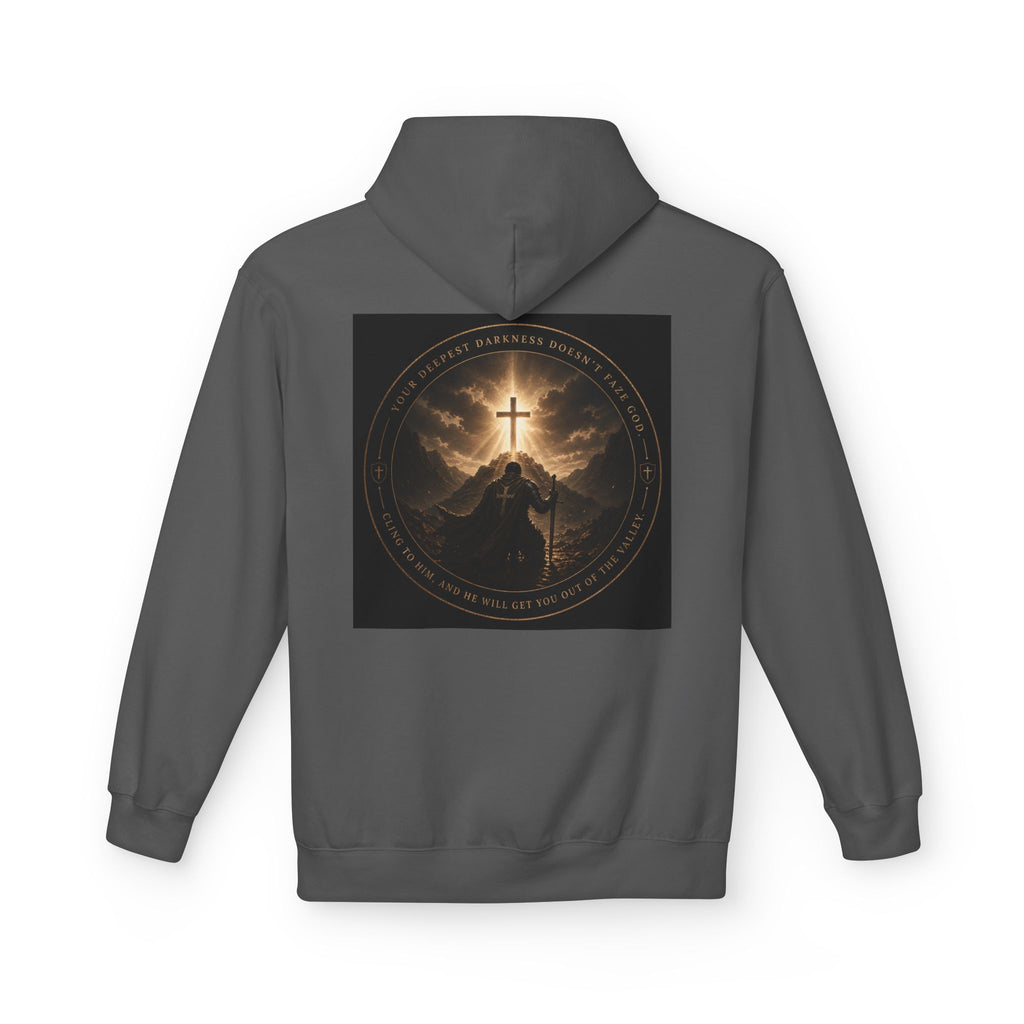 Christian Cross Hoodie — 'Stand by the Word' Inspirational Faith Sweatshirt