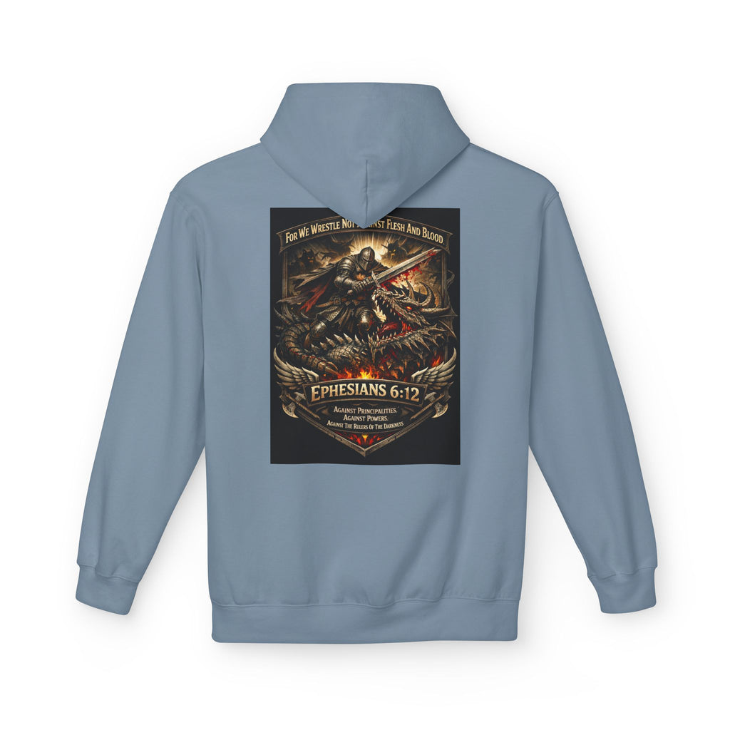 Christian Warrior Hoodie — "Stand Firm" Ephesians 6:12 Inspirational Gospel Hoodie