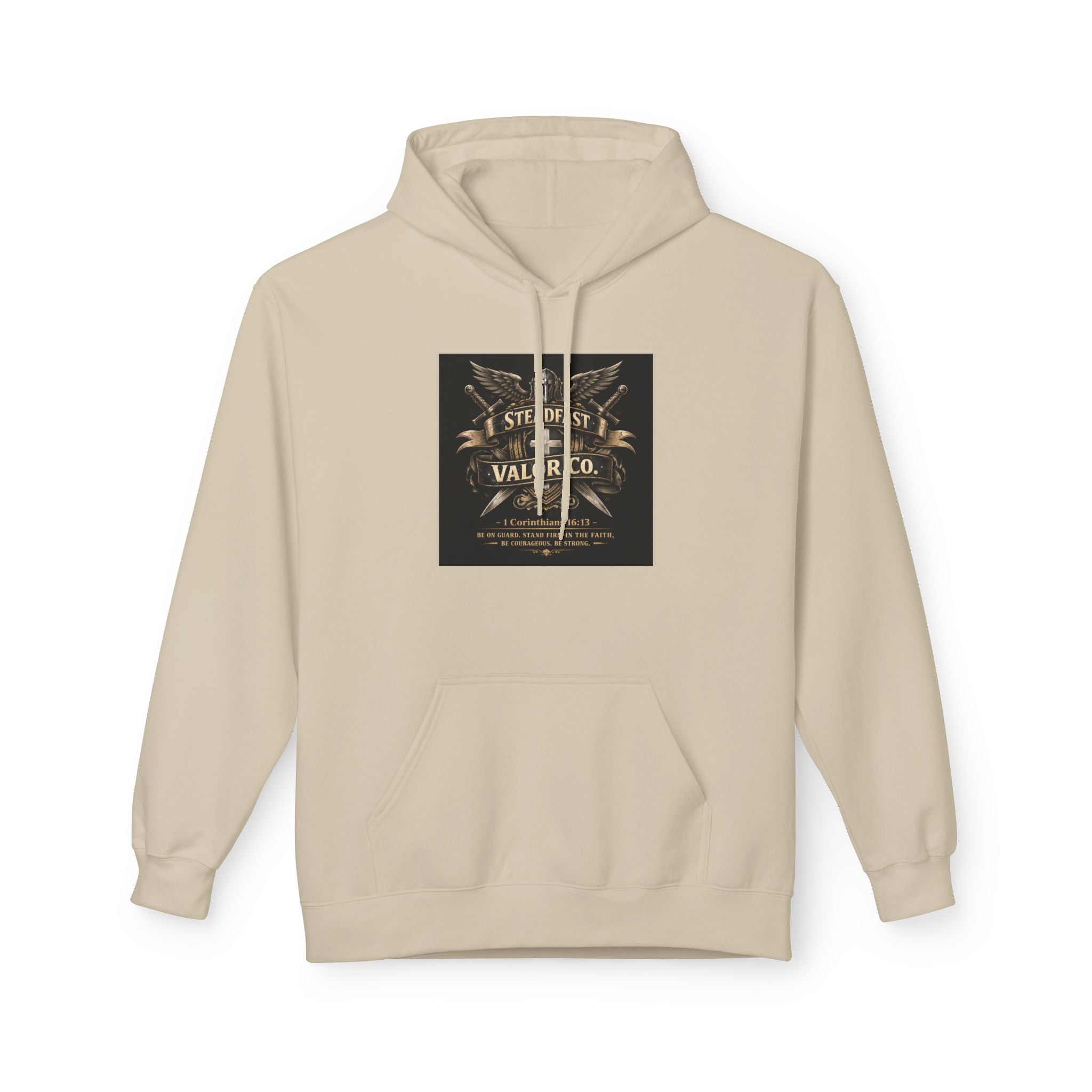 Christian Warrior Hoodie — "Stand Firm" Ephesians 6:12 Inspirational Gospel Hoodie