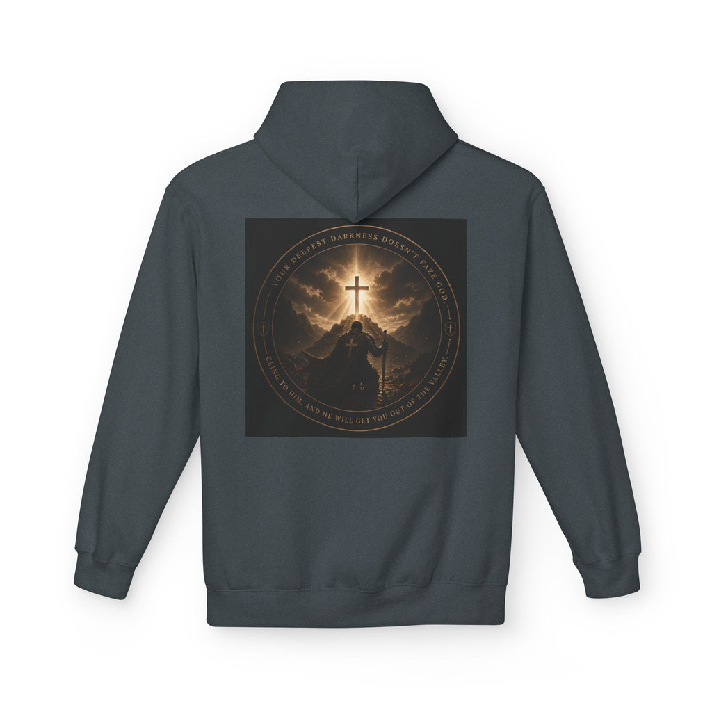 Christian Cross Hoodie — 'Stand by the Word' Inspirational Faith Sweatshirt