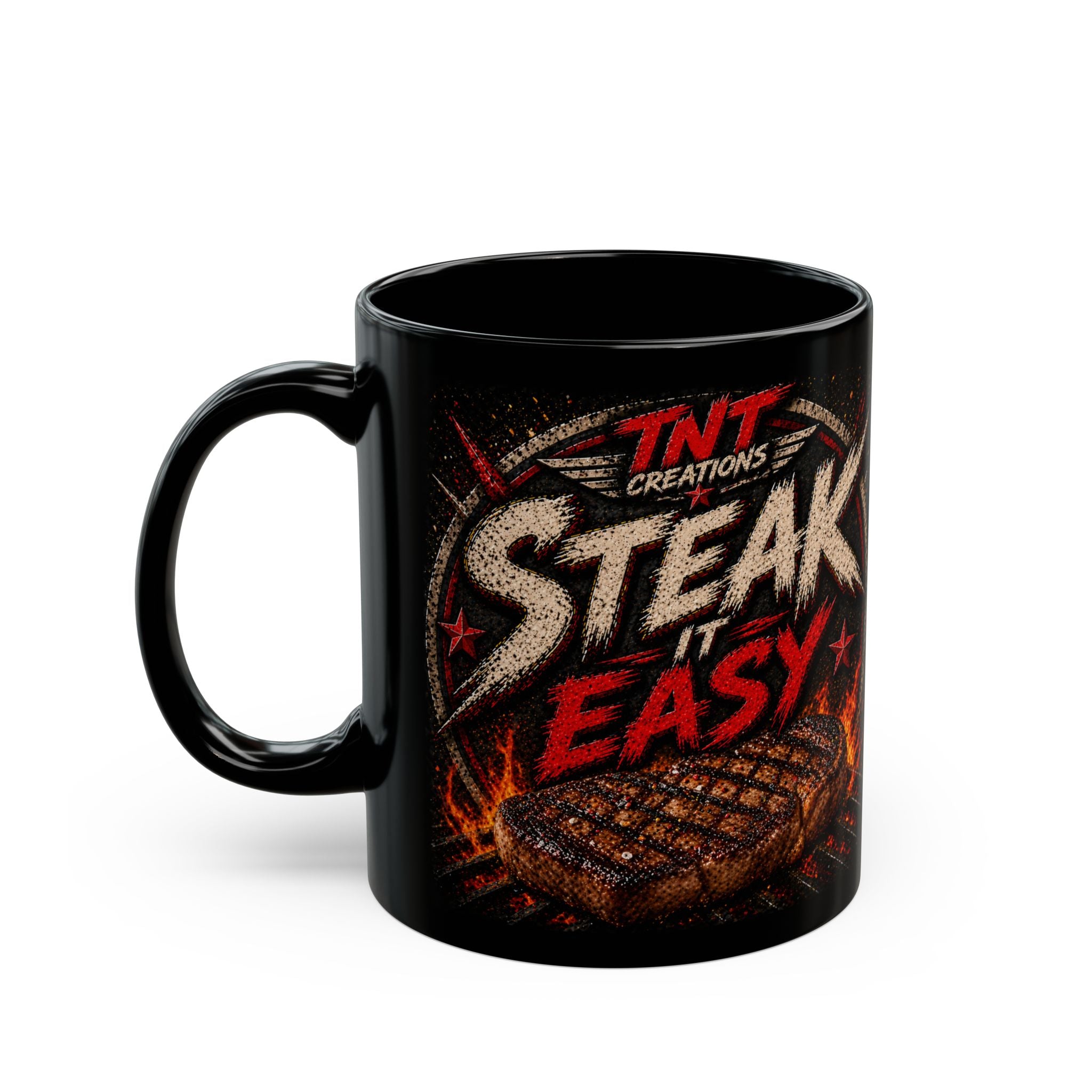 Black Logo Mug — TNT Creations 11oz/15oz