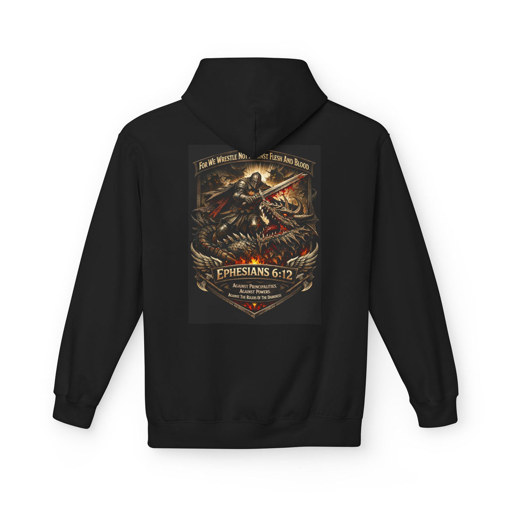 Christian Warrior Hoodie — "Stand Firm" Ephesians 6:12 Inspirational Gospel Hoodie