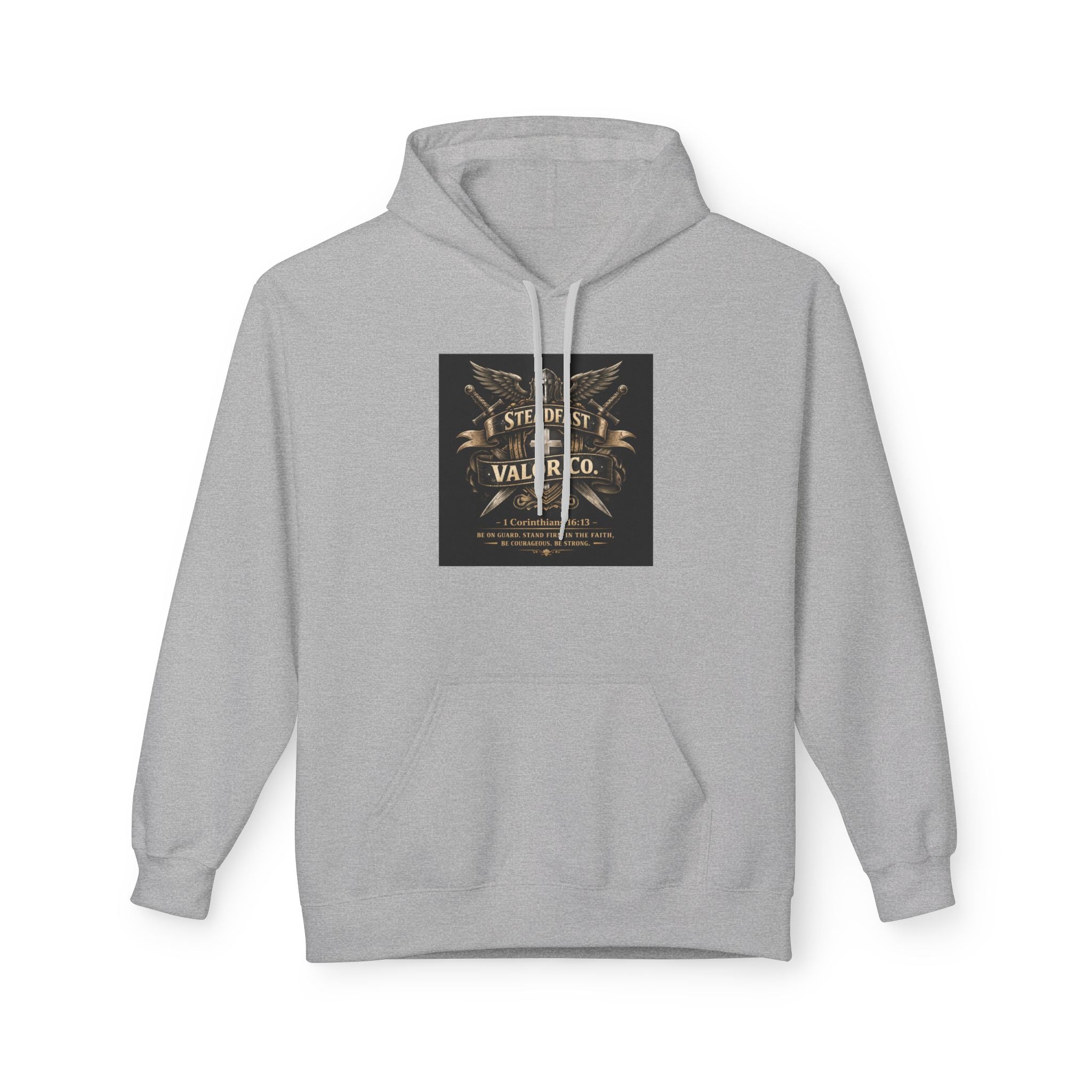 Christian Warrior Hoodie — "Stand Firm" Ephesians 6:12 Inspirational Gospel Hoodie