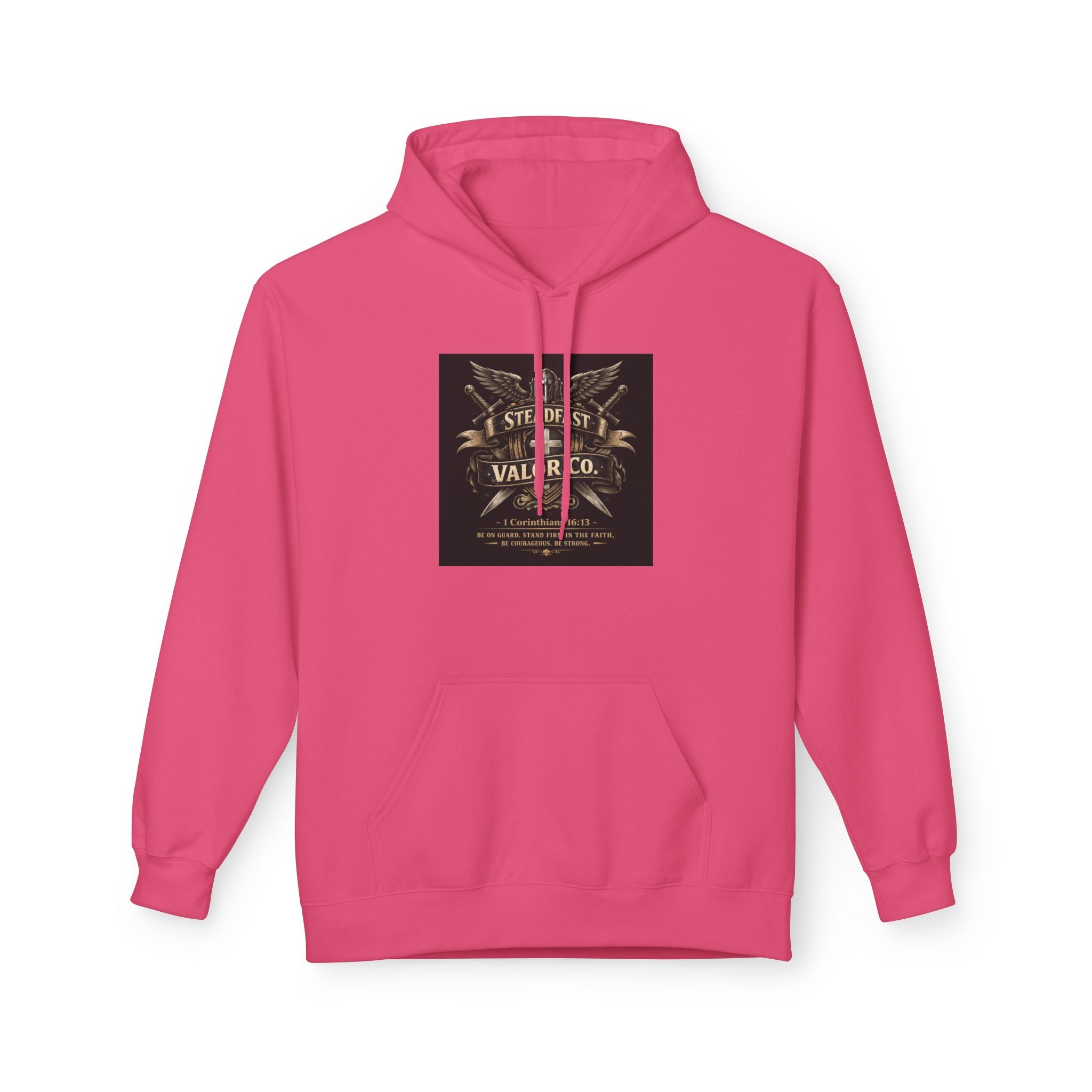 Christian Warrior Hoodie — "Stand Firm" Ephesians 6:12 Inspirational Gospel Hoodie