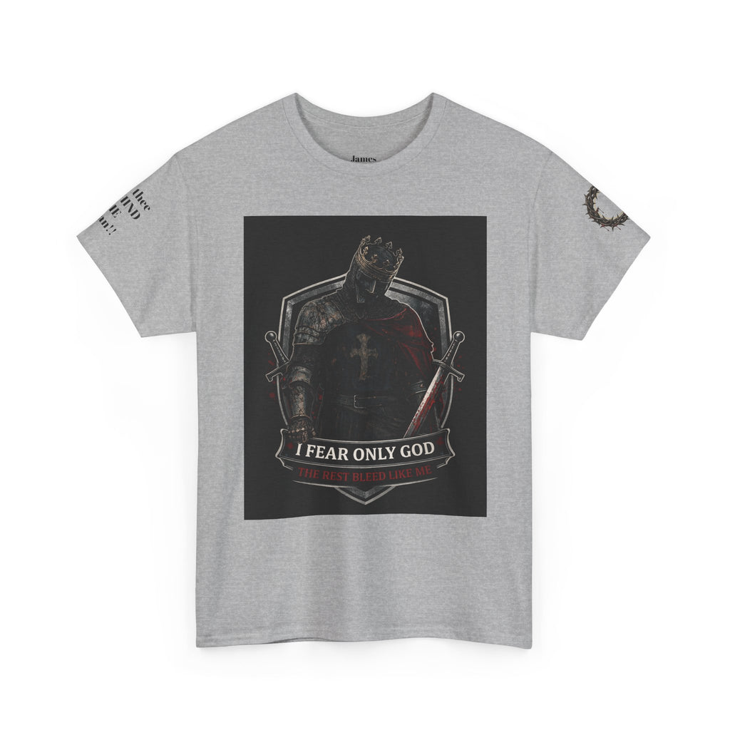 Fear Only God T-Shirt — Steadfast Valor Co. Knight Graphic Tee