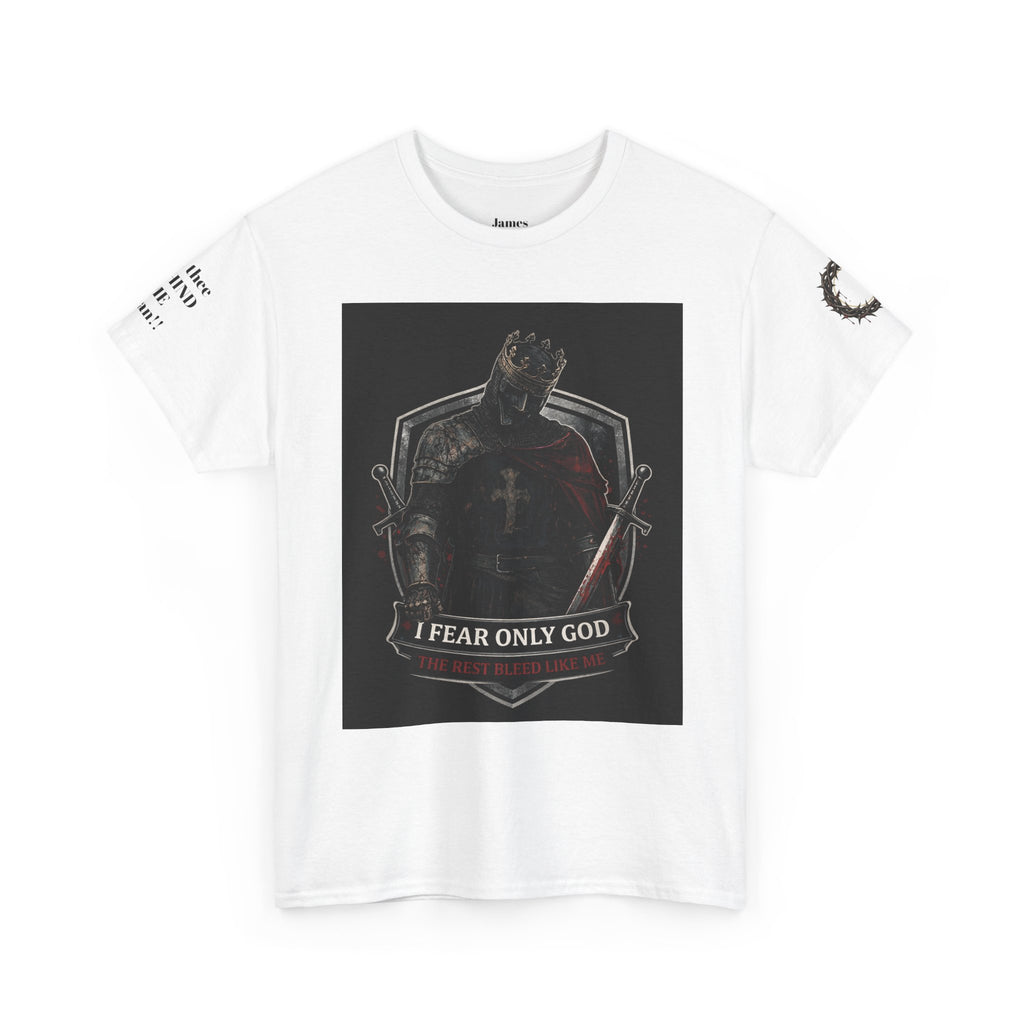 Fear Only God T-Shirt — Steadfast Valor Co. Knight Graphic Tee