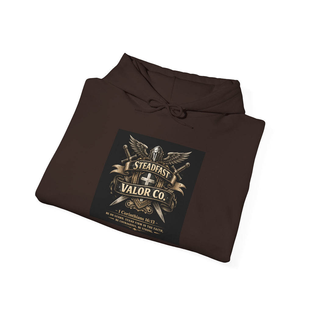 Steadfast Valor Co. Vintage Military Logo Hoodie