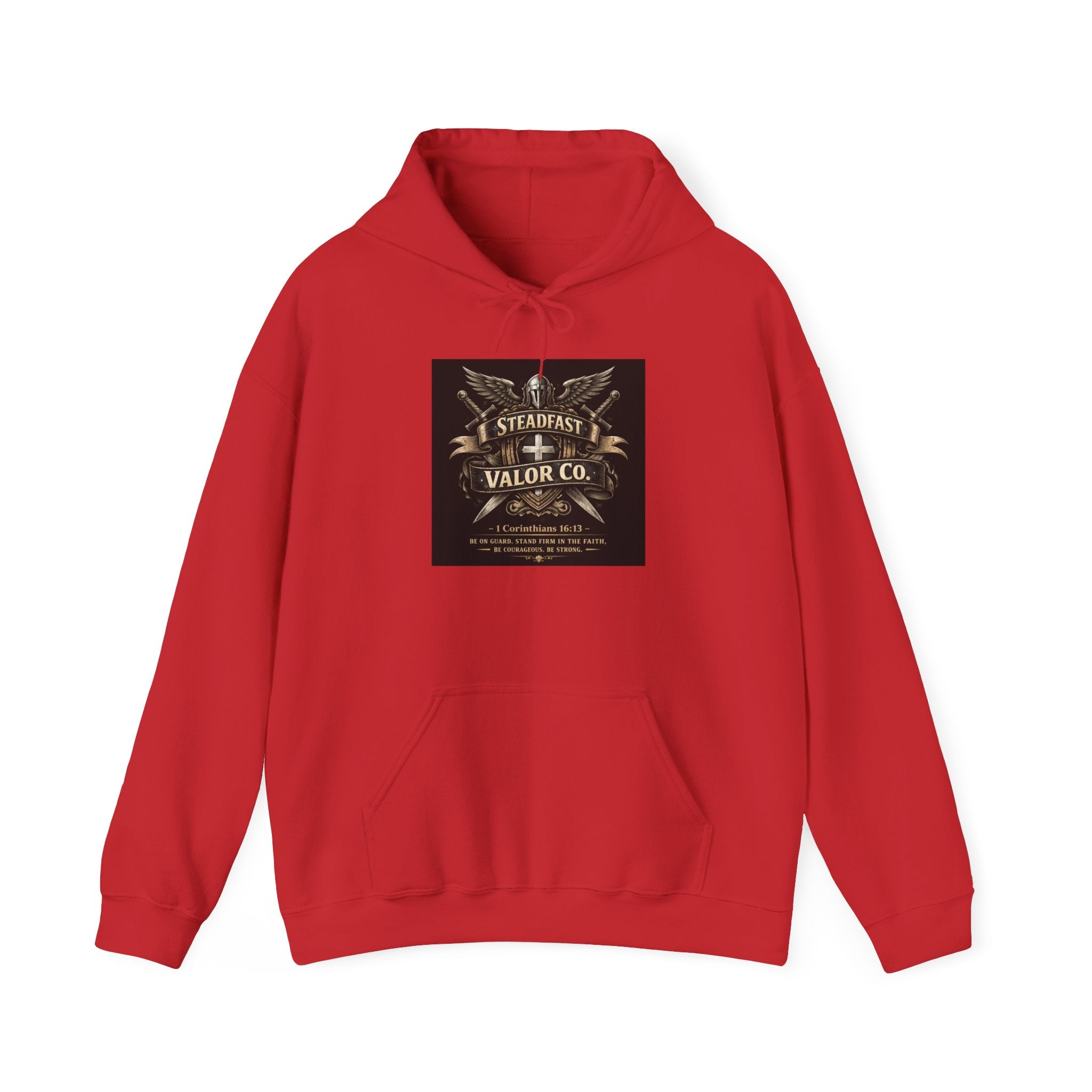 Steadfast Valor Co. Vintage Military Logo Hoodie