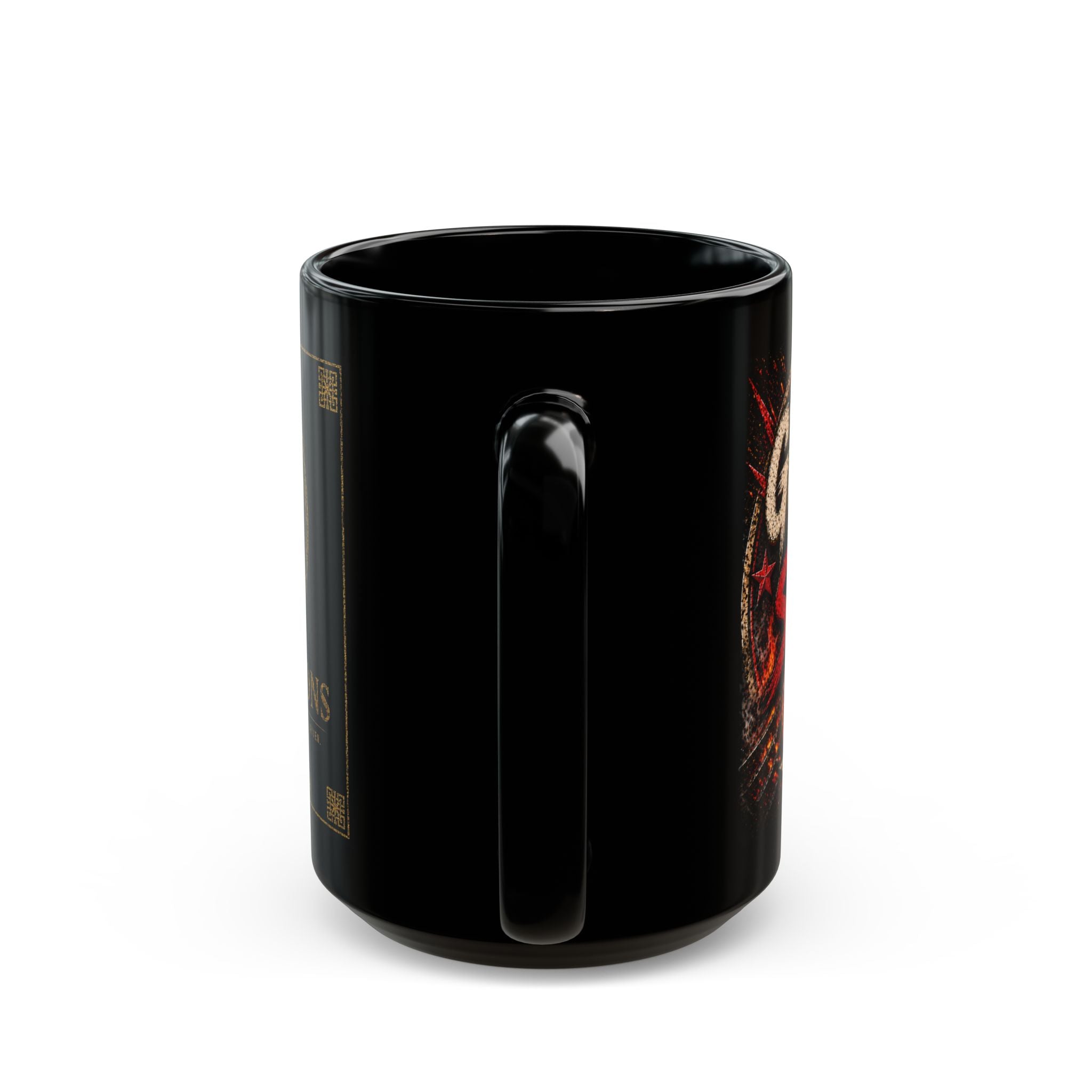 TNT Creations Black Logo Mug — Gothic Band/Metal Coffee Mug (11oz, 15oz)