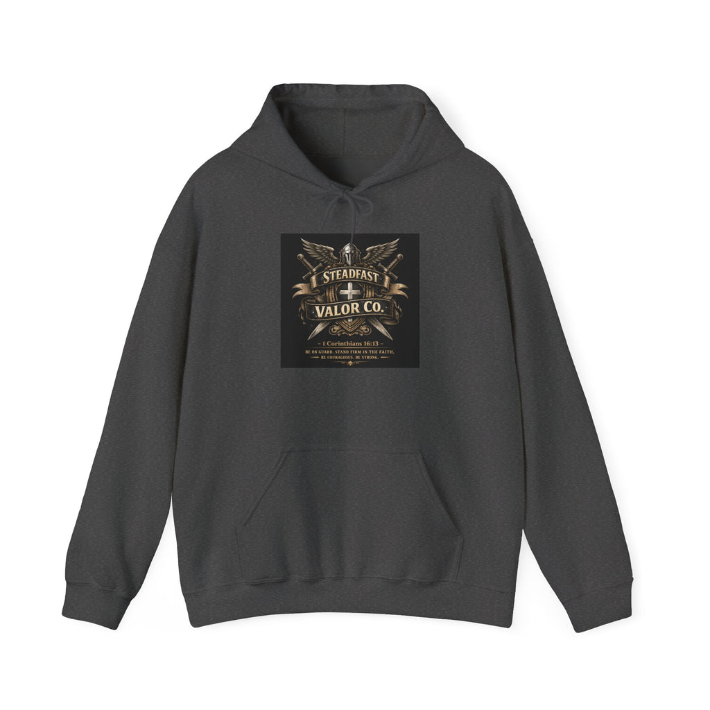 Steadfast Valor Co. Vintage Military Logo Hoodie