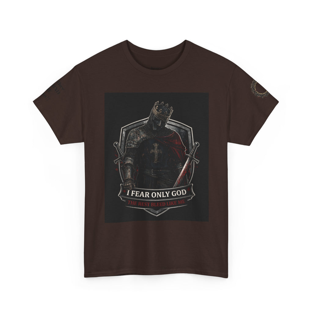 Fear Only God T-Shirt — Steadfast Valor Co. Knight Graphic Tee