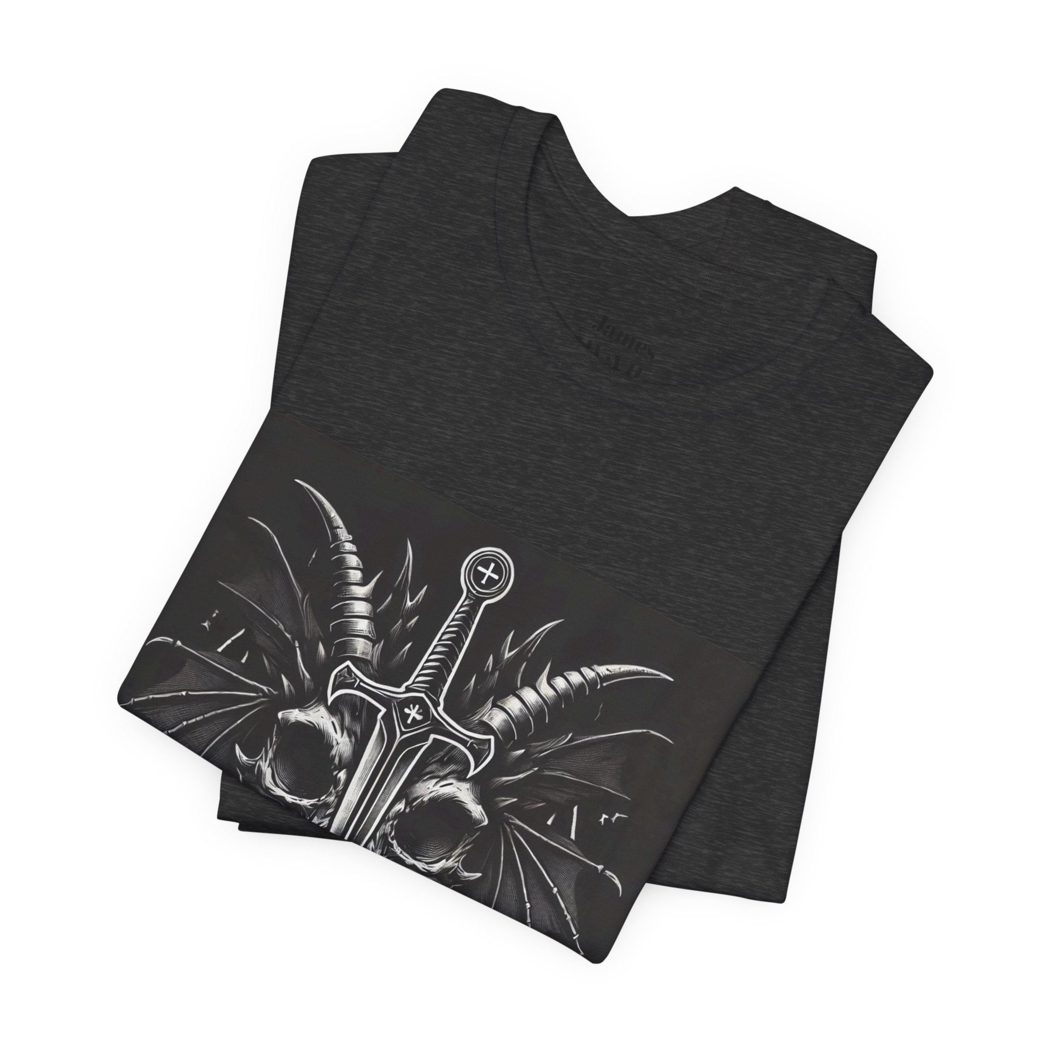 Defying Darkness Tee — "Aut Vincere, Aut Mori" Graphic T-Shirt