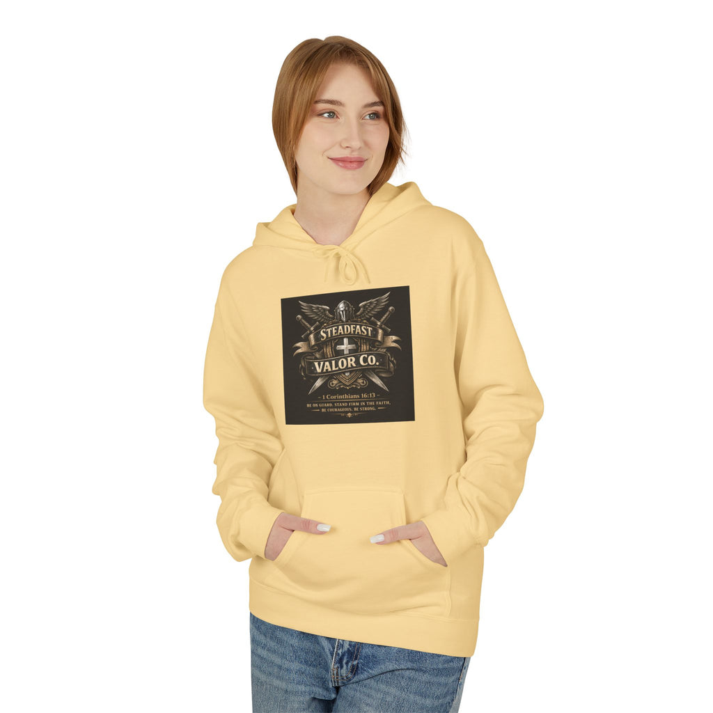 Christian Warrior Hoodie — "Stand Firm" Ephesians 6:12 Inspirational Gospel Hoodie