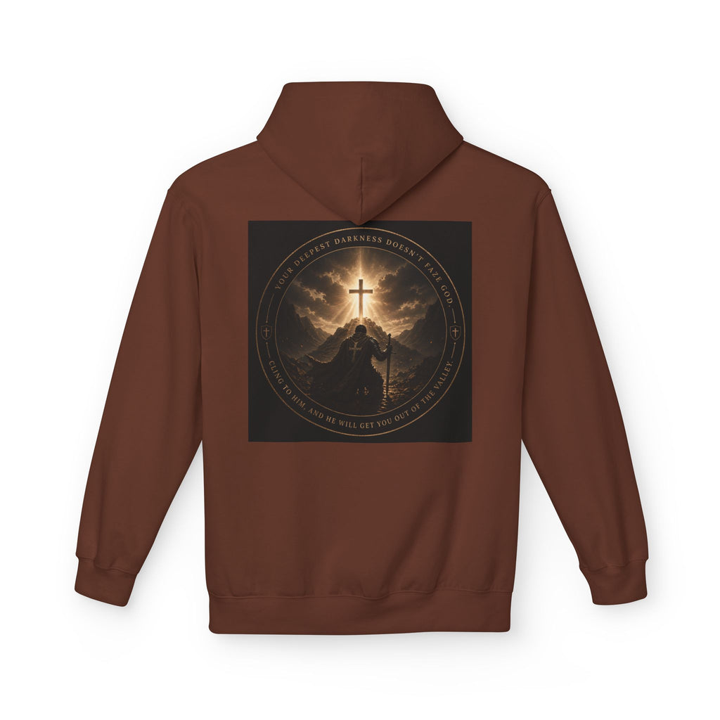 Christian Cross Hoodie — 'Stand by the Word' Inspirational Faith Sweatshirt