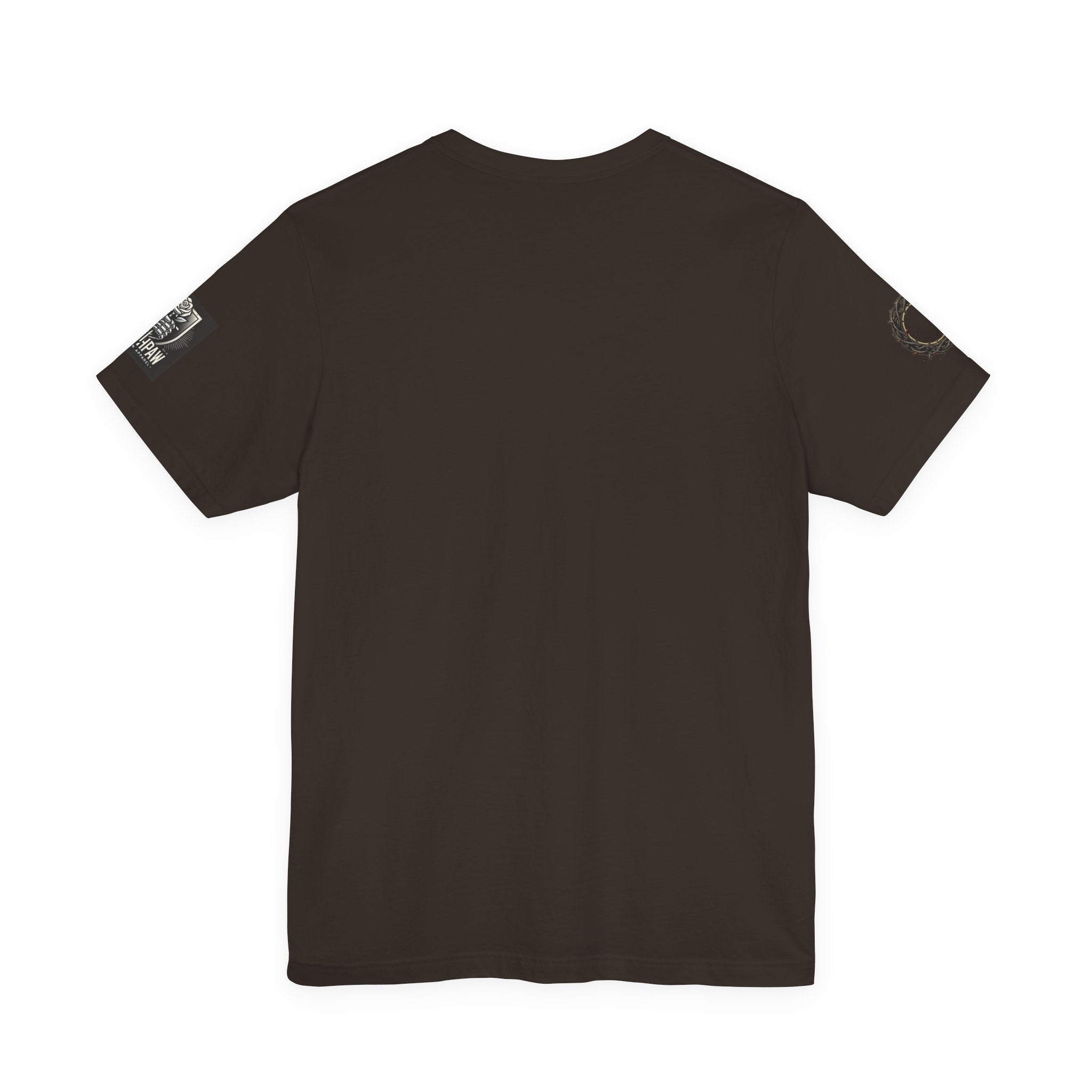Do Not Fear the Darkness Graphic Tee — 'James IV:VII' Hooded Figure Shirt
