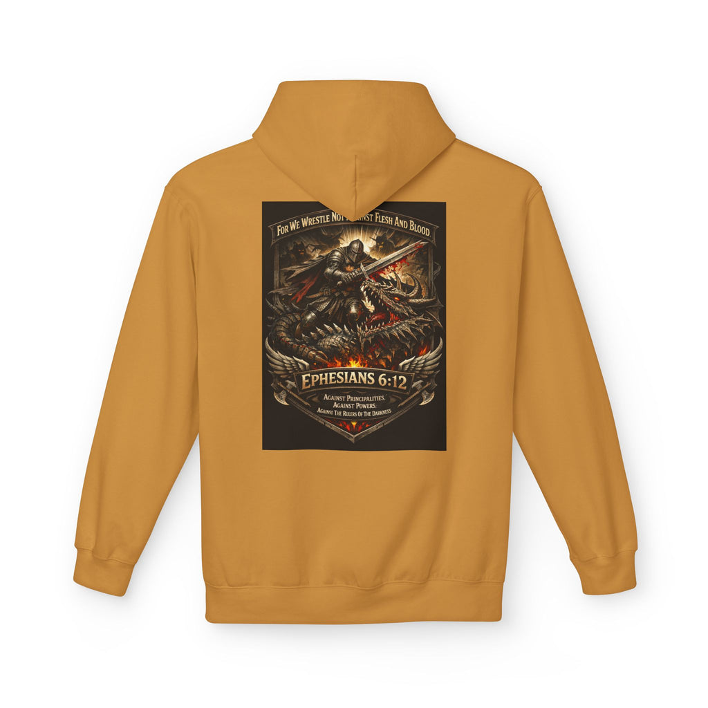 Christian Warrior Hoodie — "Stand Firm" Ephesians 6:12 Inspirational Gospel Hoodie