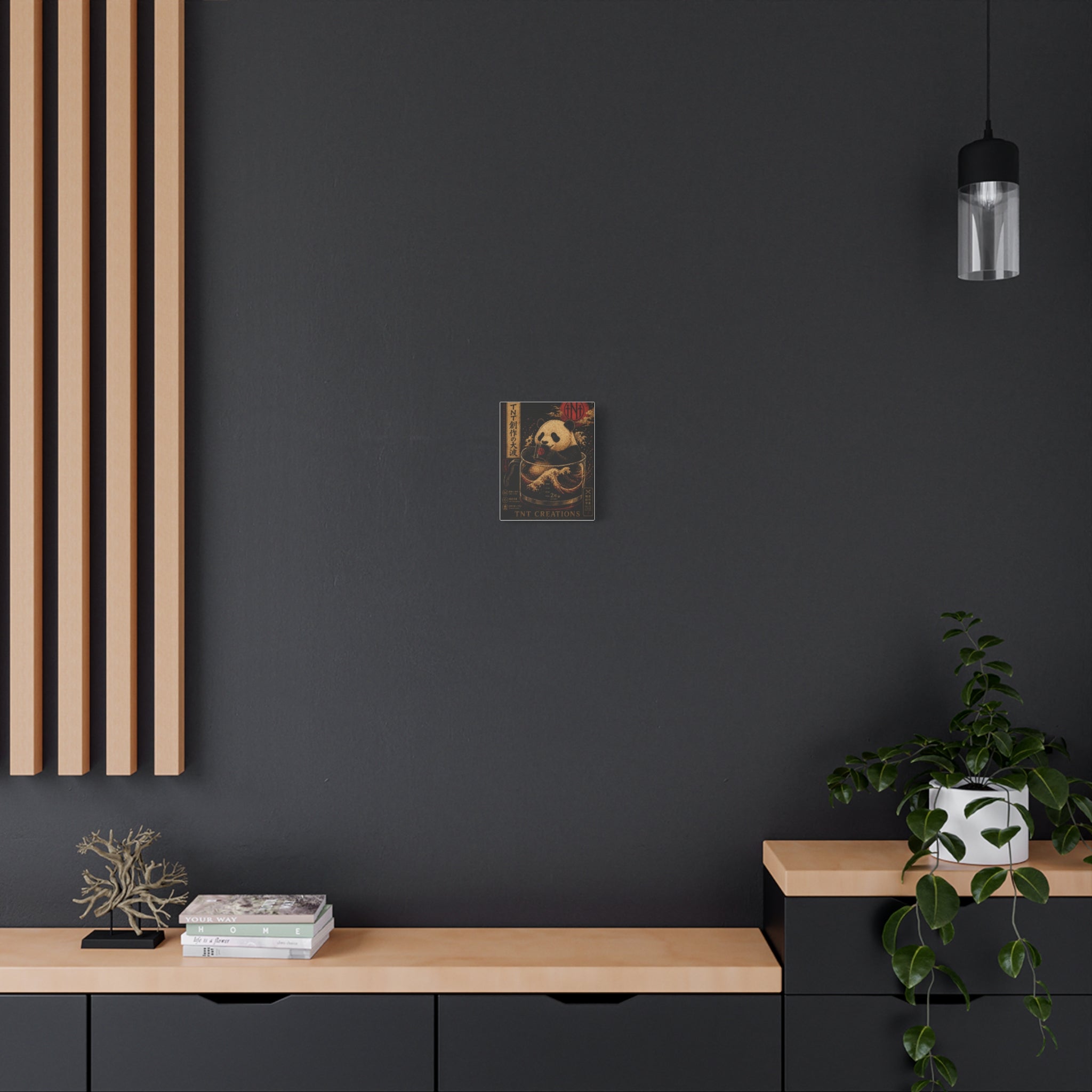 Panda Tea Canvas
