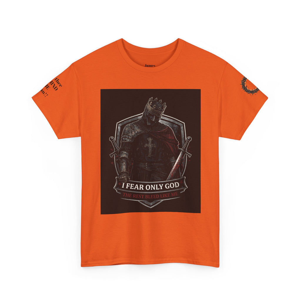 Fear Only God T-Shirt — Steadfast Valor Co. Knight Graphic Tee