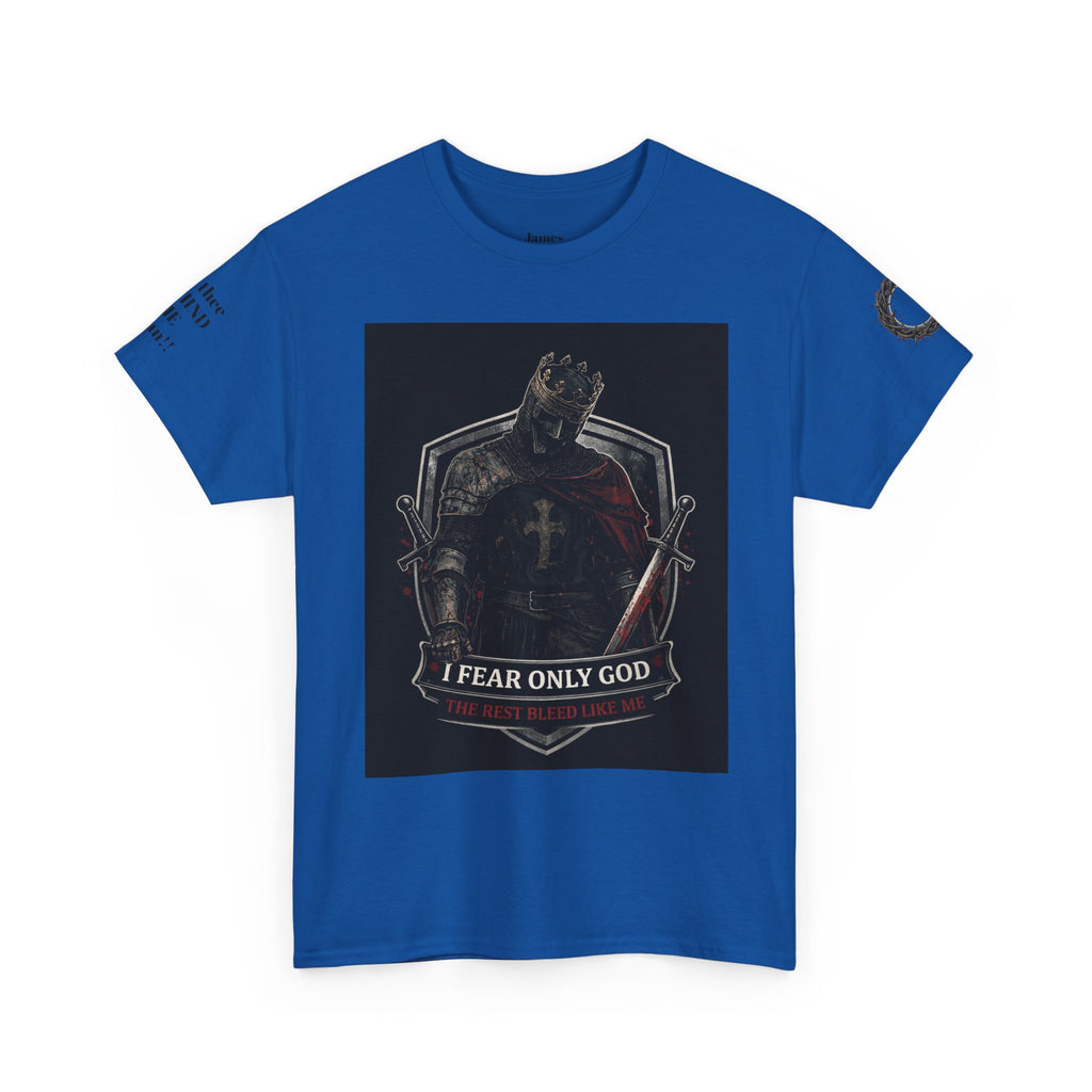 Fear Only God T-Shirt — Steadfast Valor Co. Knight Graphic Tee
