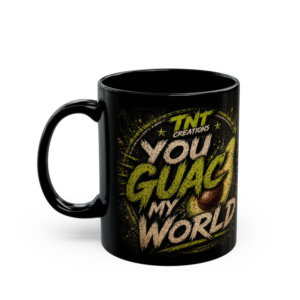 TNT Creations Black Logo Mug — 11oz/15oz Ceramic Coffee Cup